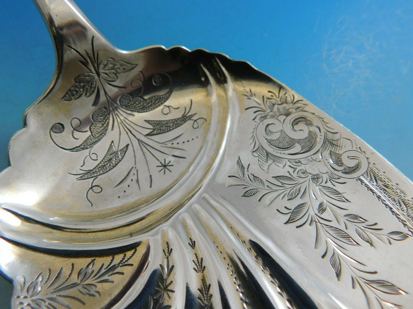 20th Century Art Silver circa 1860-1883 Captivating Sterling Silver Cracker Scoop Measuring
