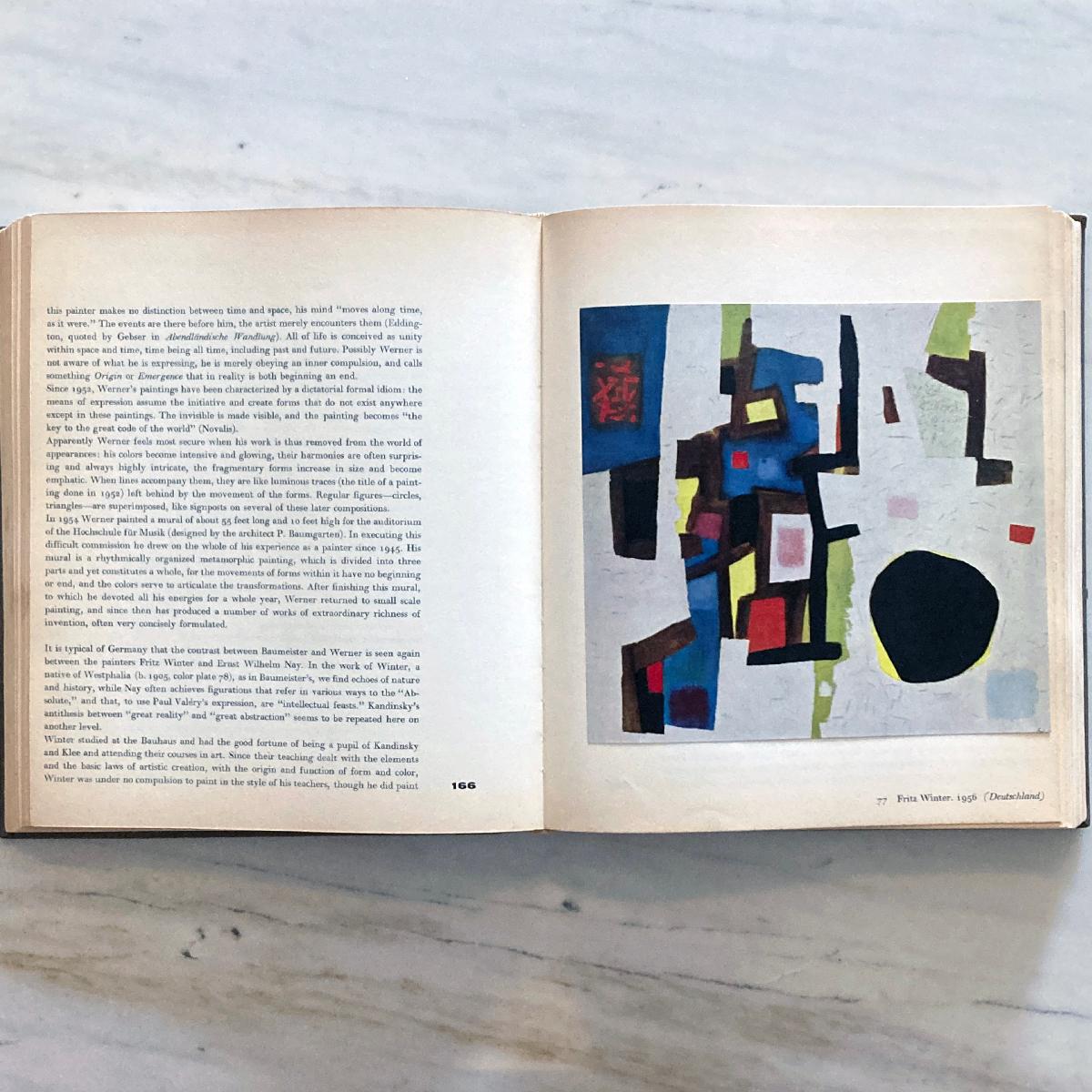 Art Since 1945 Book, By Marcel Brion, New York, Abrams, 1958 For Sale 4