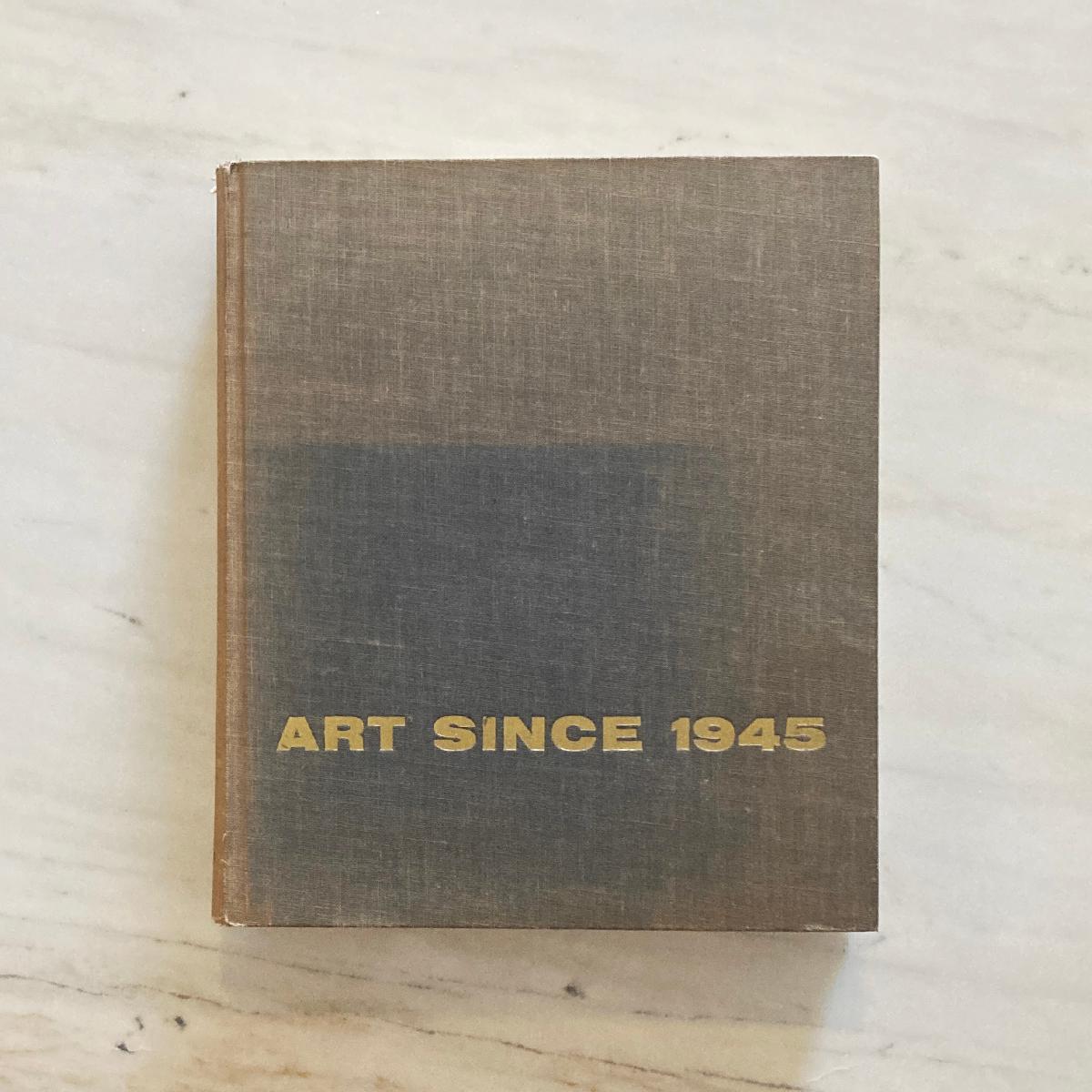 Mid-Century Modern Art Since 1945 Book, By Marcel Brion, New York, Abrams, 1958 For Sale