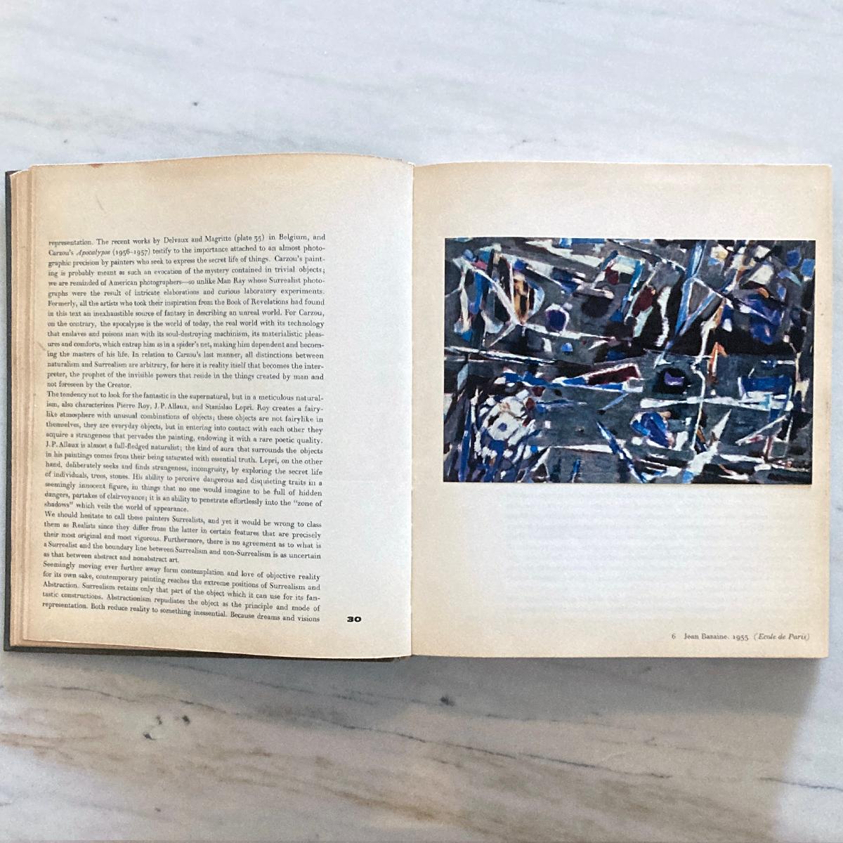 Paper Art Since 1945 Book, By Marcel Brion, New York, Abrams, 1958 For Sale