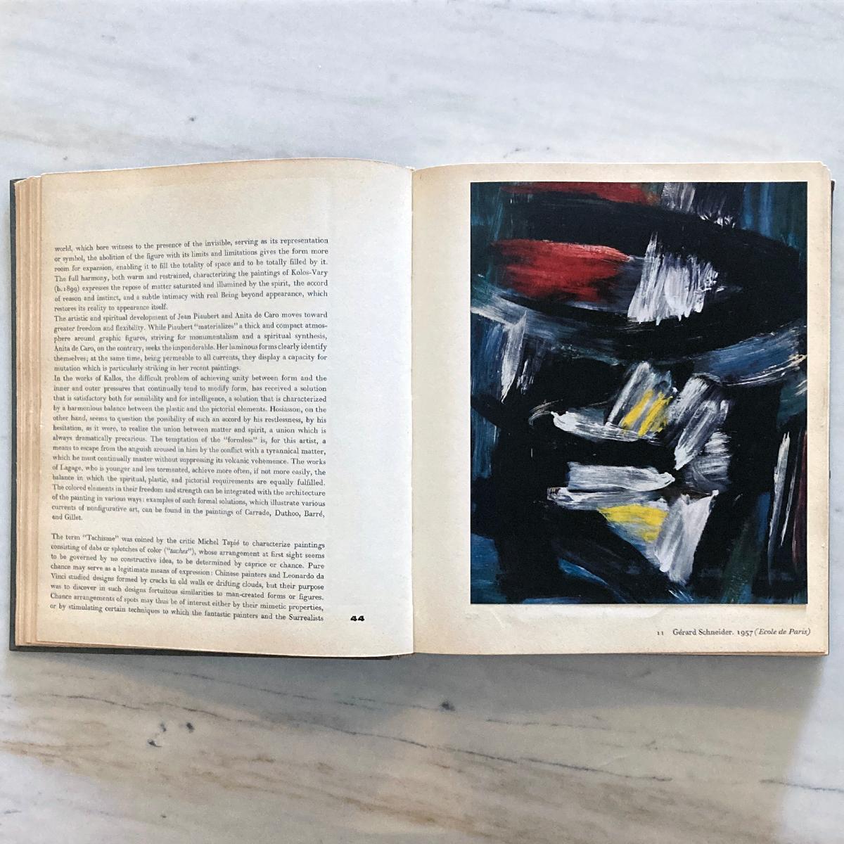 Art Since 1945 Book, By Marcel Brion, New York, Abrams, 1958 For Sale 1