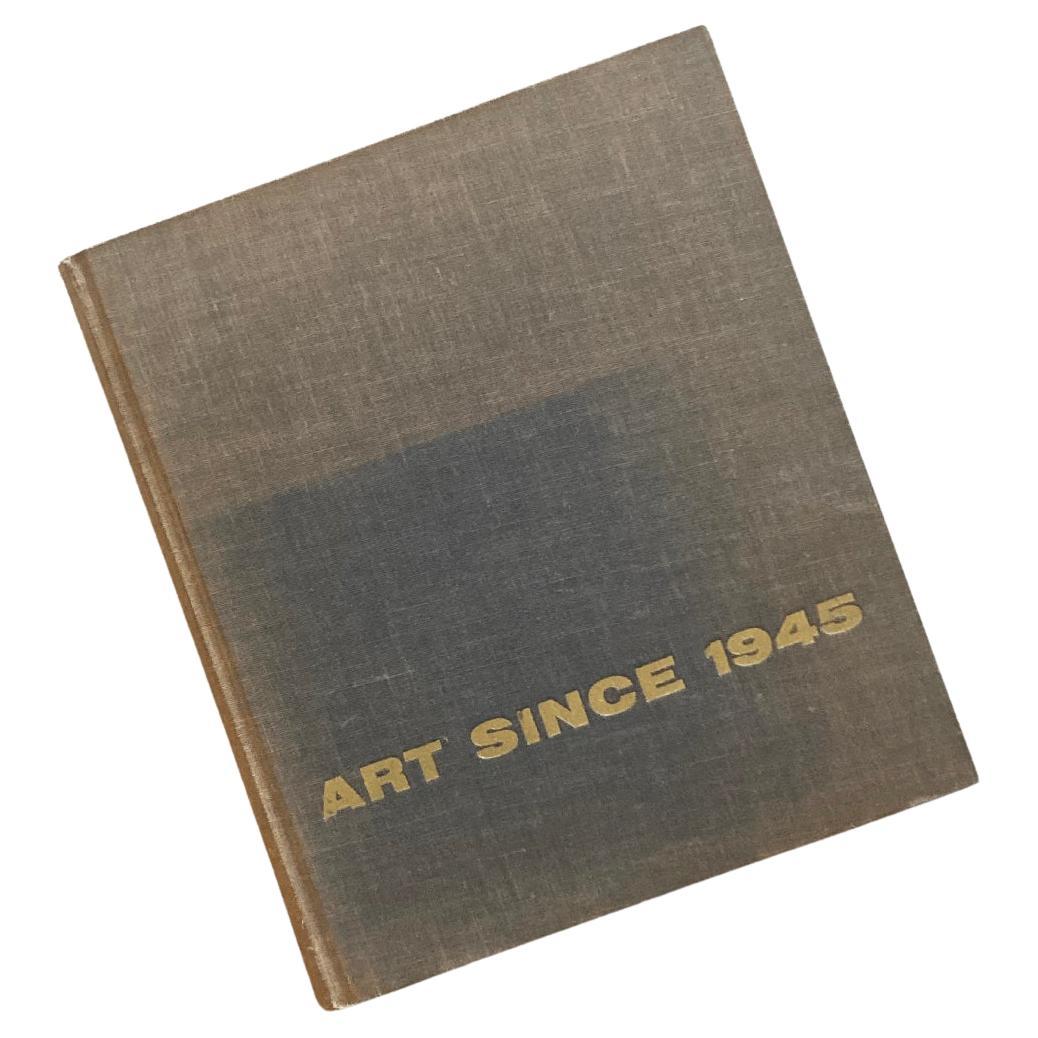 Art Since 1945 book. Printed in New York by Abrams, 1958. Hardcover, text in English. No dust jacket. Including 60 color plates and 120 gravure plates.

Commentary from experts around the art world: Marcel Brion; Sam Hunter; Giulio Carlo Argan;