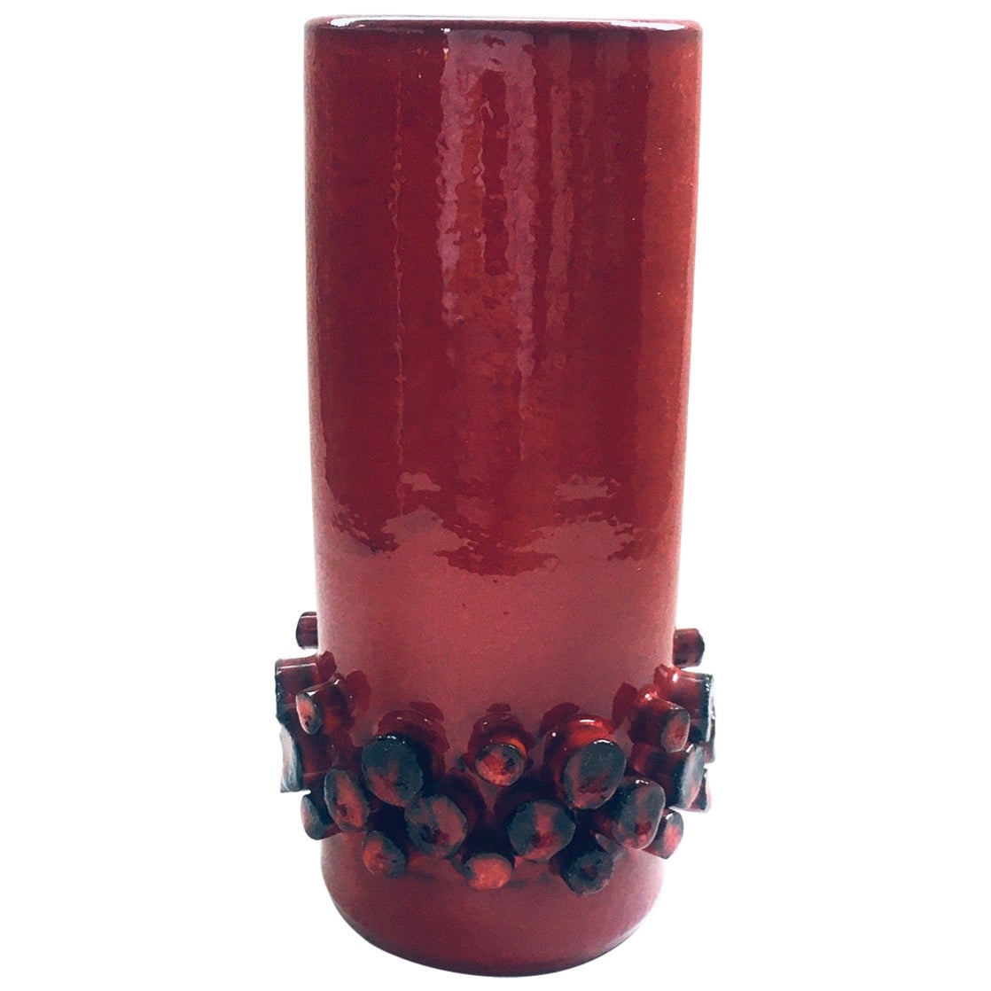 Art Studio Pottery Vase by Hans Welling for Ceramano Ceralux, 1960's Germany