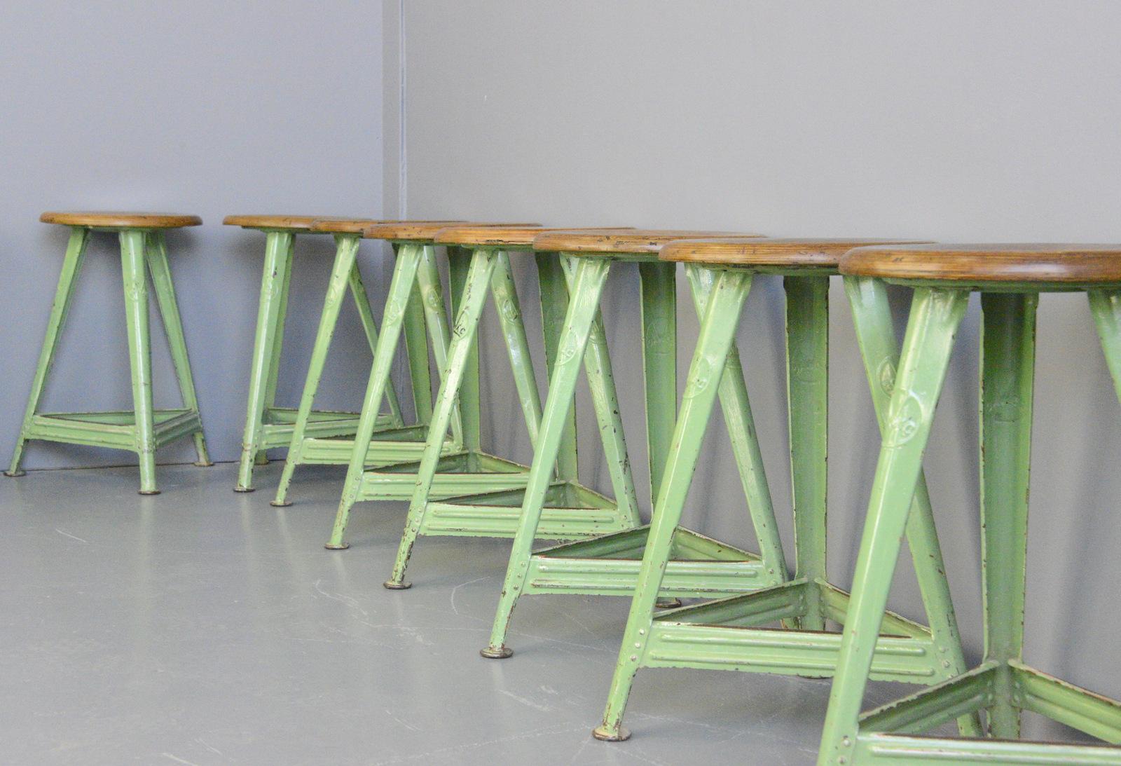 Art Studio Stools by Rowac, Circa 1930s 1