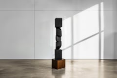 Tavolo d'arte Forza invisibile #48: Oak massiccio di Joel Escalona, Eleganza definita