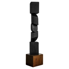 Mesa de Arte Fuerza Invisible nº 48: Roble macizo de Joel Escalona, elegancia definida