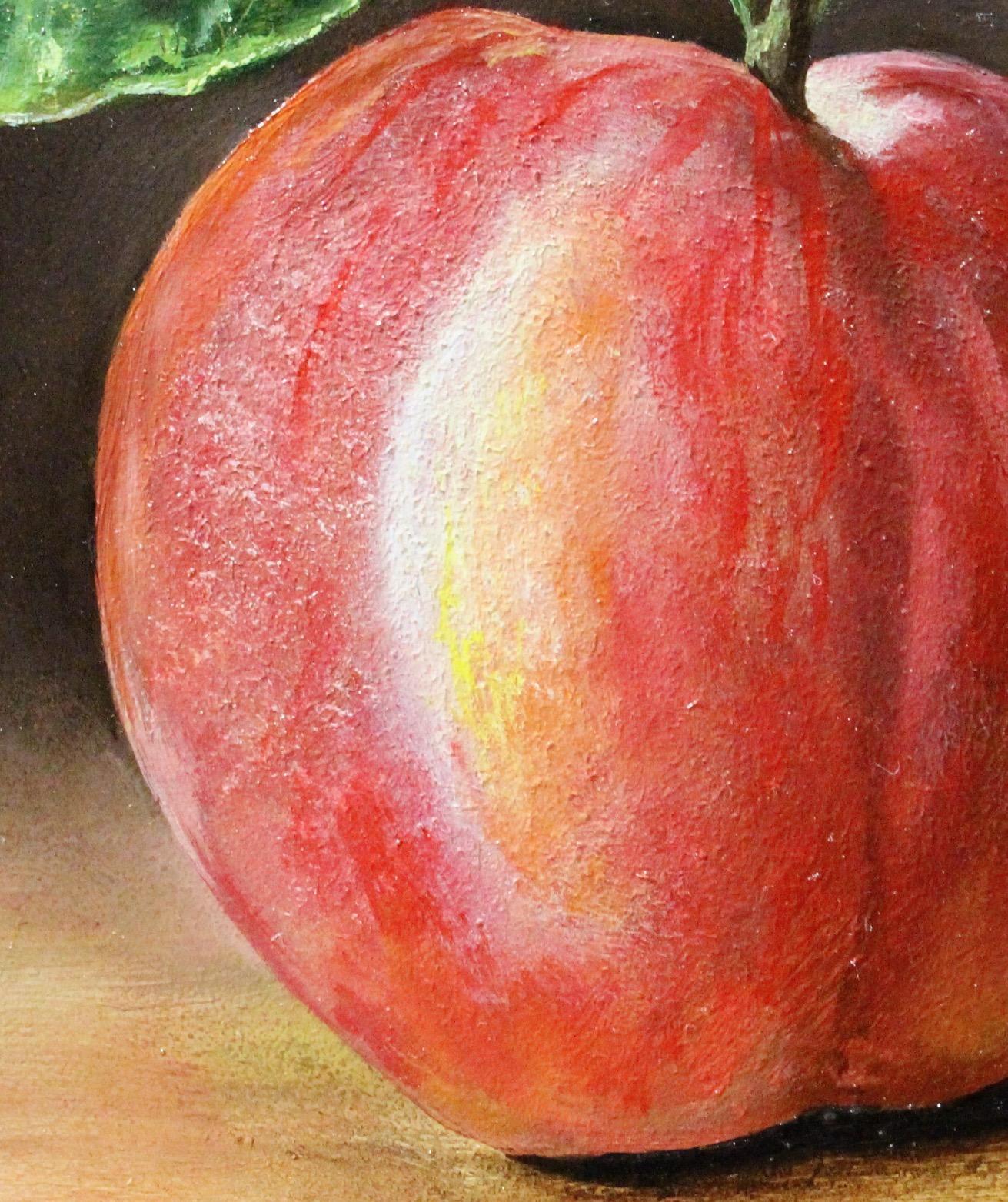 A Peach, Oil Painting For Sale 1