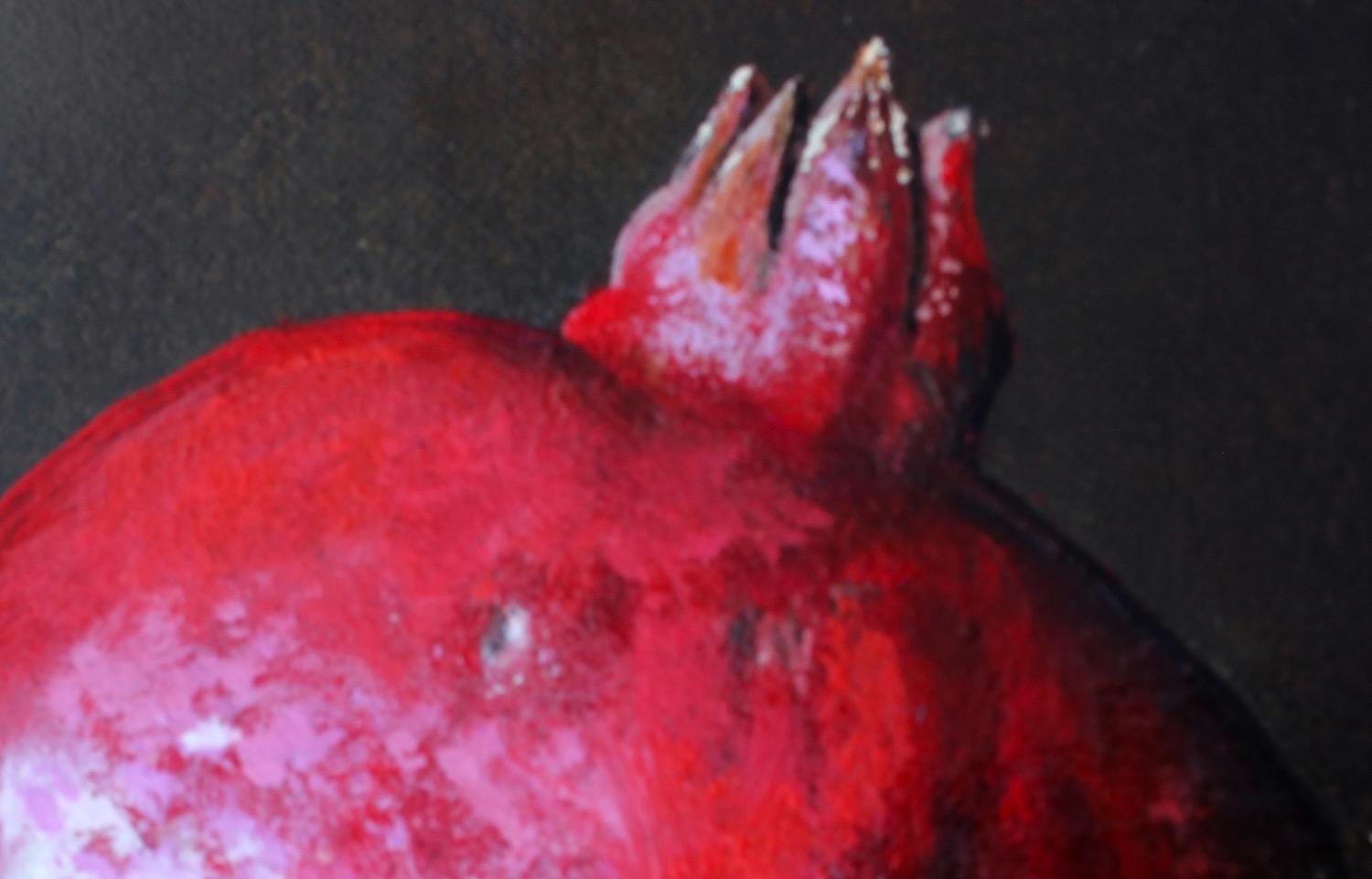 <p>Kommentare des KünstlersDieses Stillleben zeigt einen Granatapfel mit seiner schönen Krone.<br> Das Licht spiegelt sich zart auf seiner Haut und lässt die andere Seite in einem subtilen Schatten liegen, der den Betrachter zu einer näheren