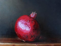 Une grenade, peinture à l'huile