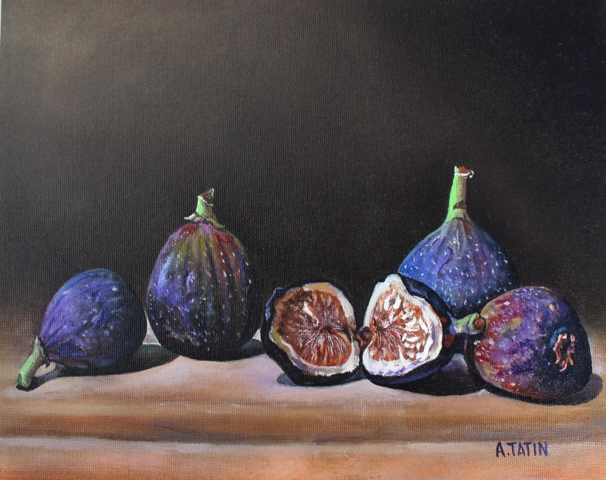 Art Tatin Still-Life Painting - Figs, Oil Painting