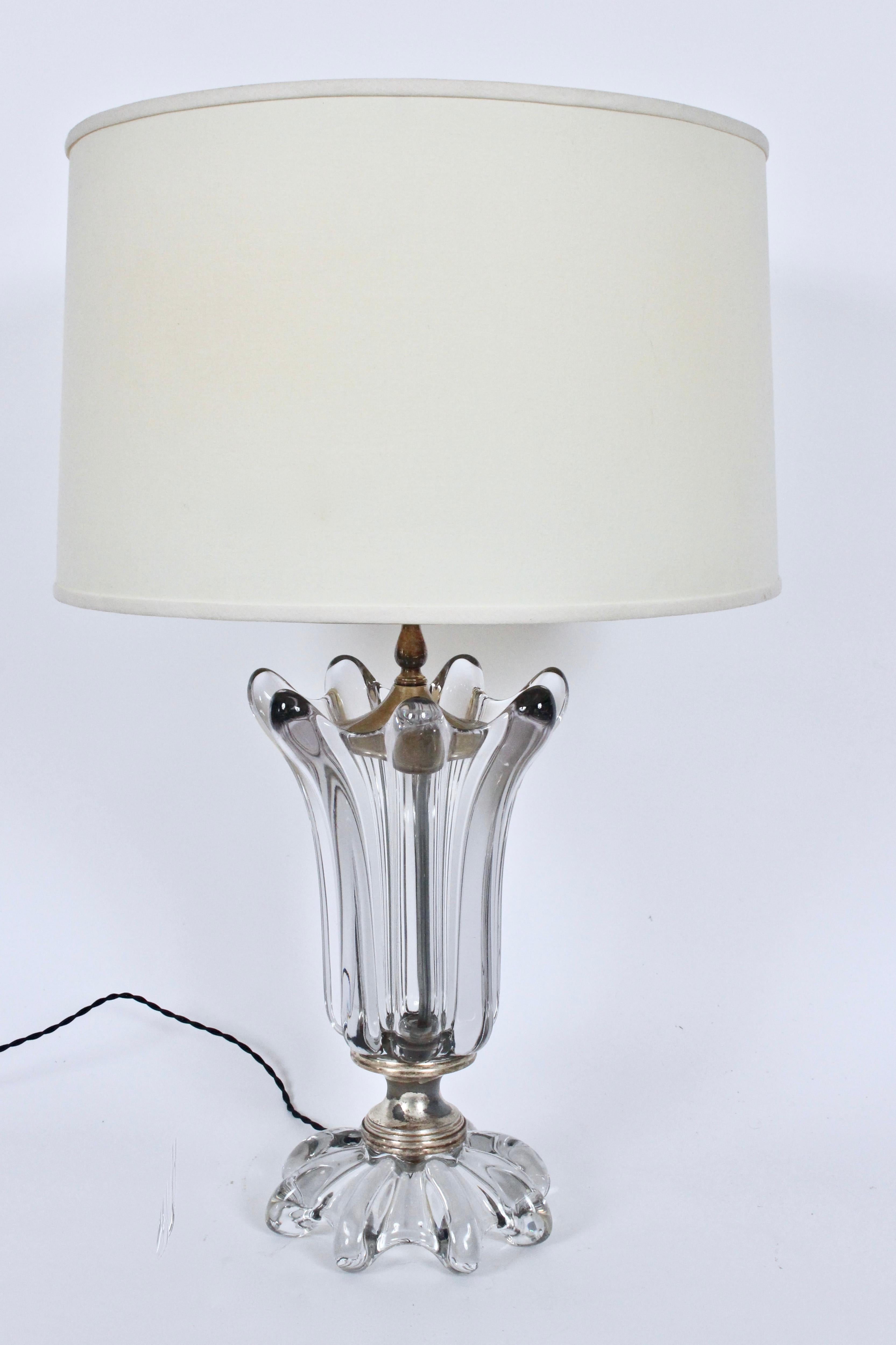 french crystal table lamps