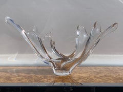 Art Vannes "Le Chantal" Glass Bowl Vase