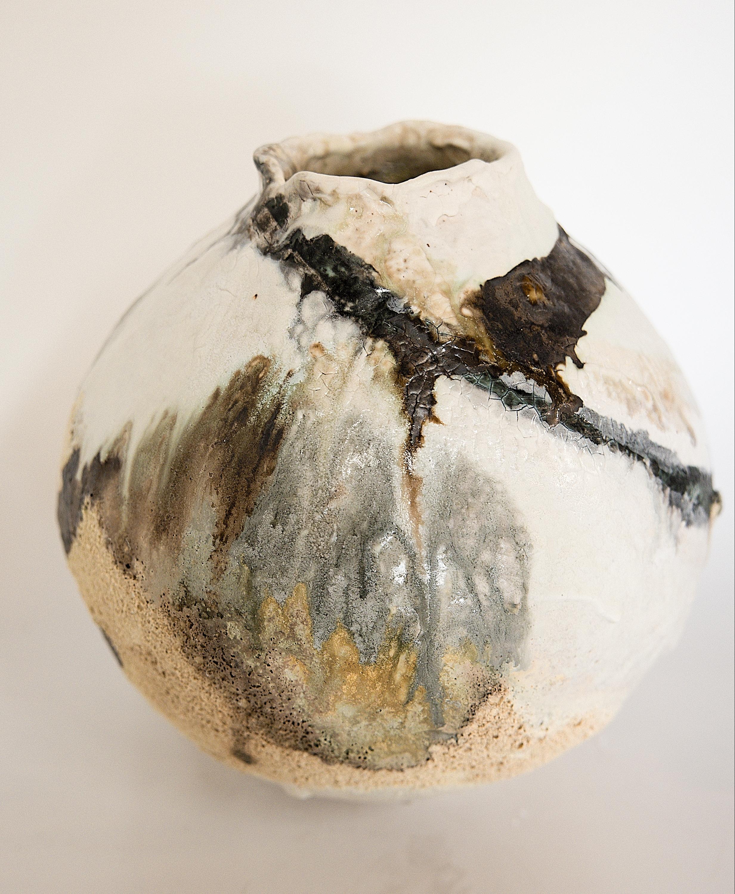 Organic Modern Art Vase Moon II