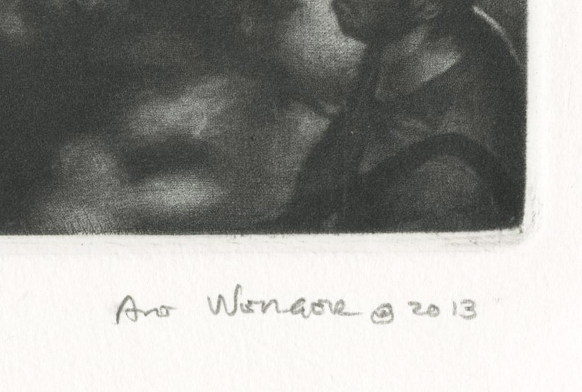 As We Were - Black Figurative Print by Art Werger