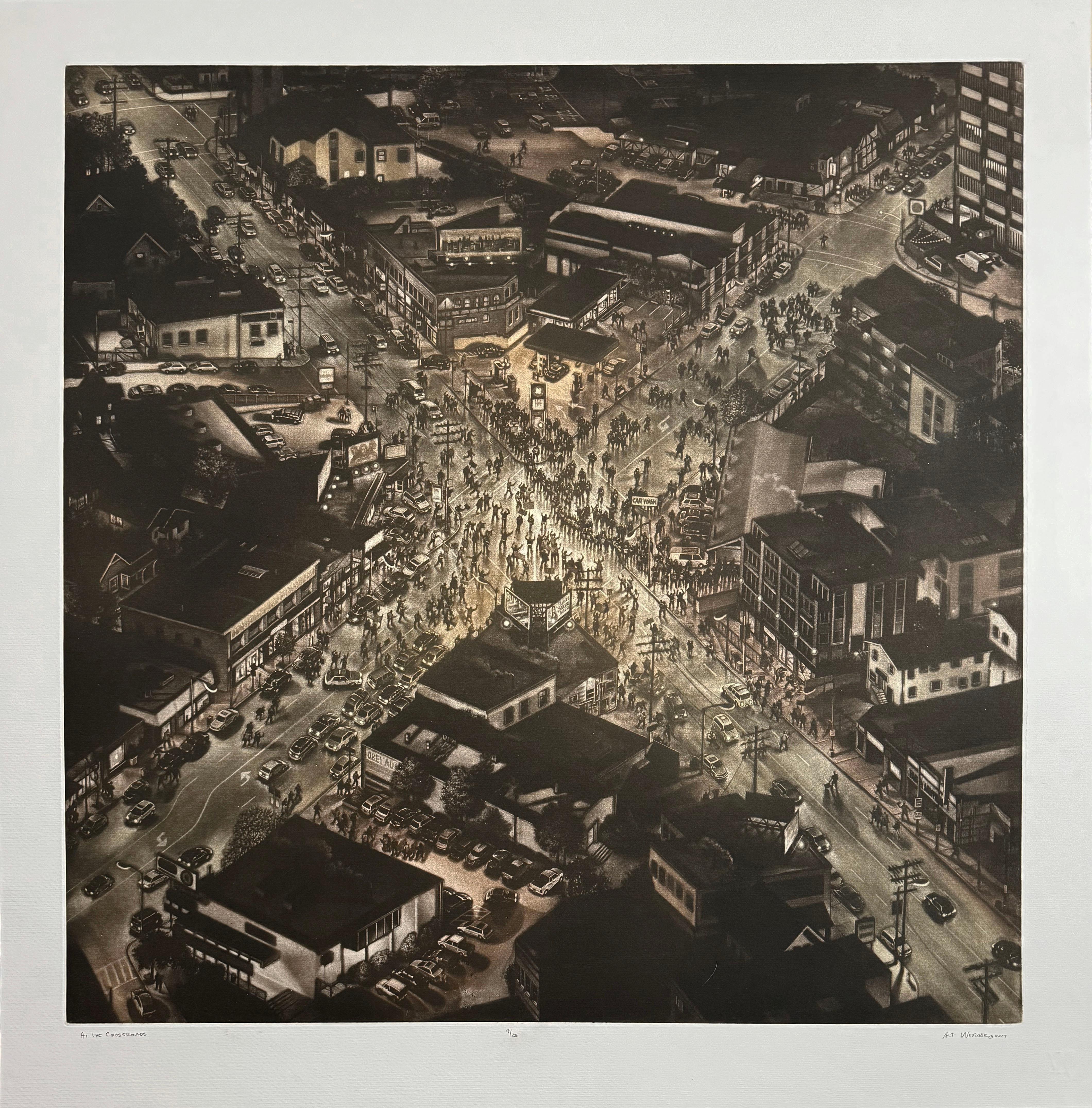 At the Crossroads (Farbe), von Art Werger im Angebot 1