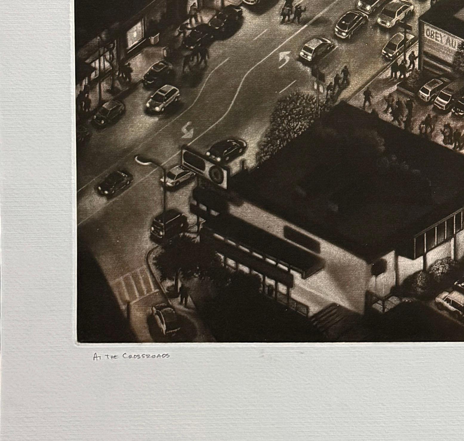 At the Crossroads (Farbe), von Art Werger im Angebot 2