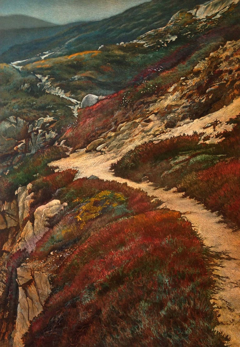 Art Werger Memory and Presence (right panel), Print For Sale at 1stdibs