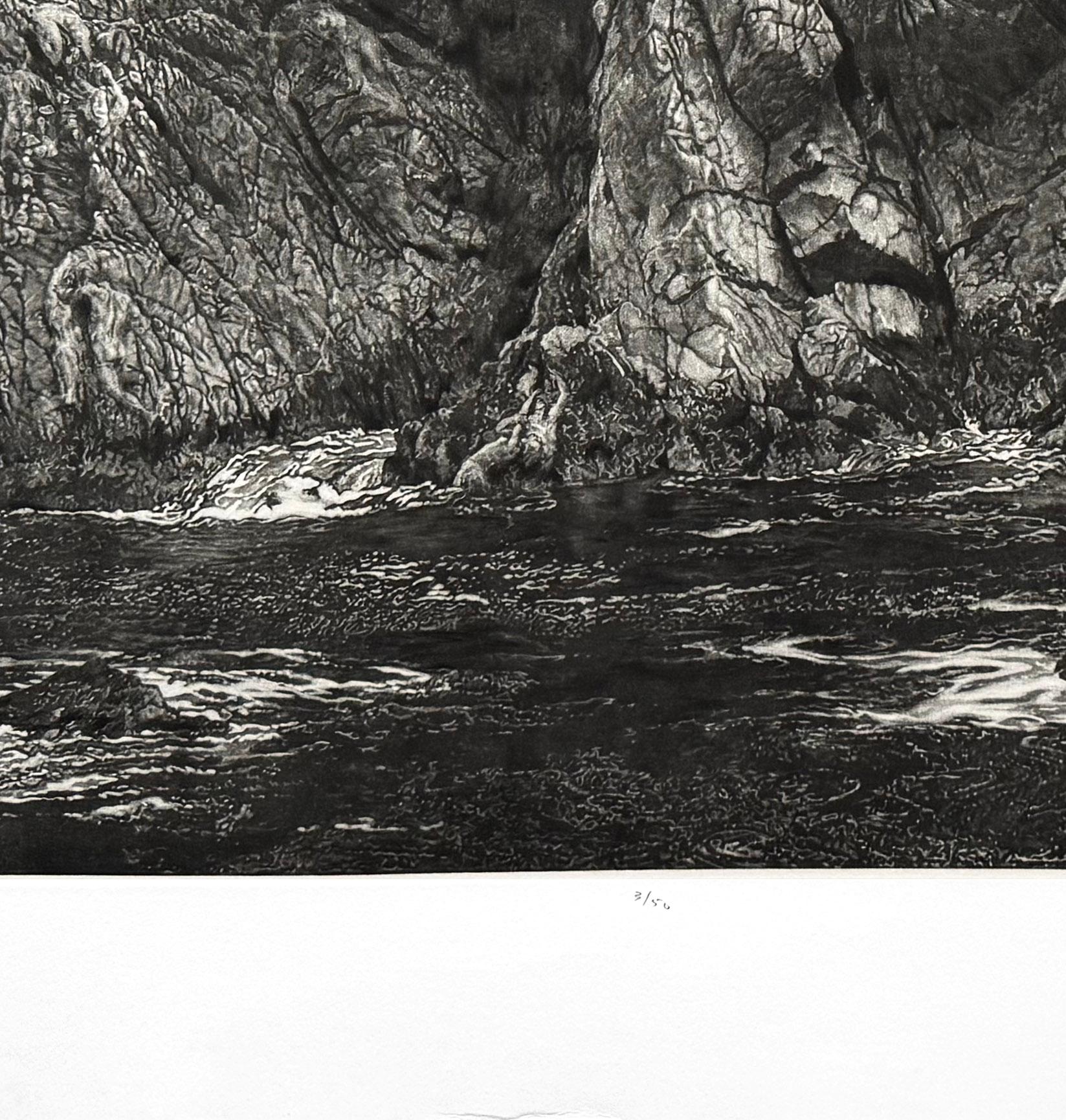 Requiem - Black Landscape Print by Art Werger