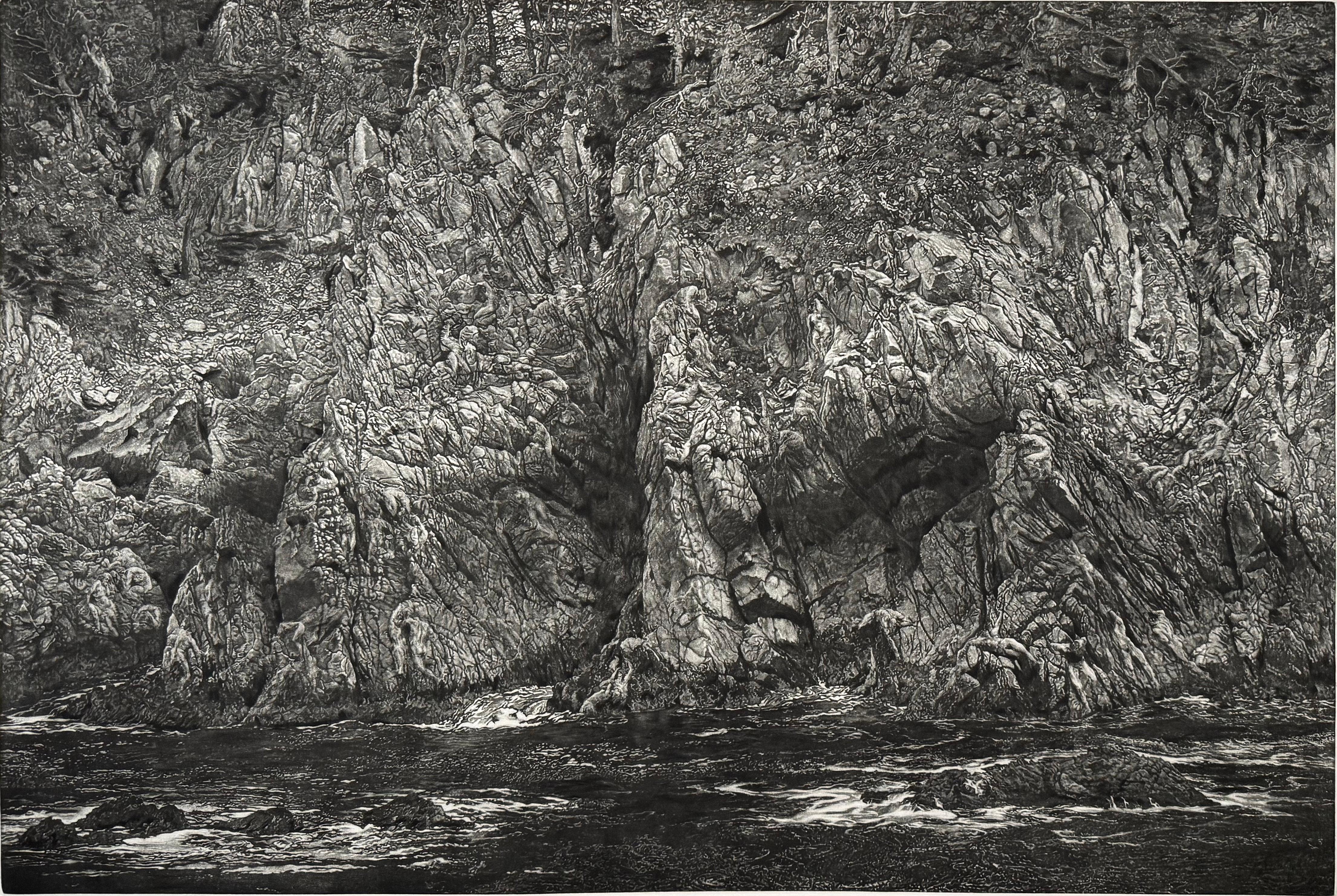 Art Werger Landscape Print - Requiem