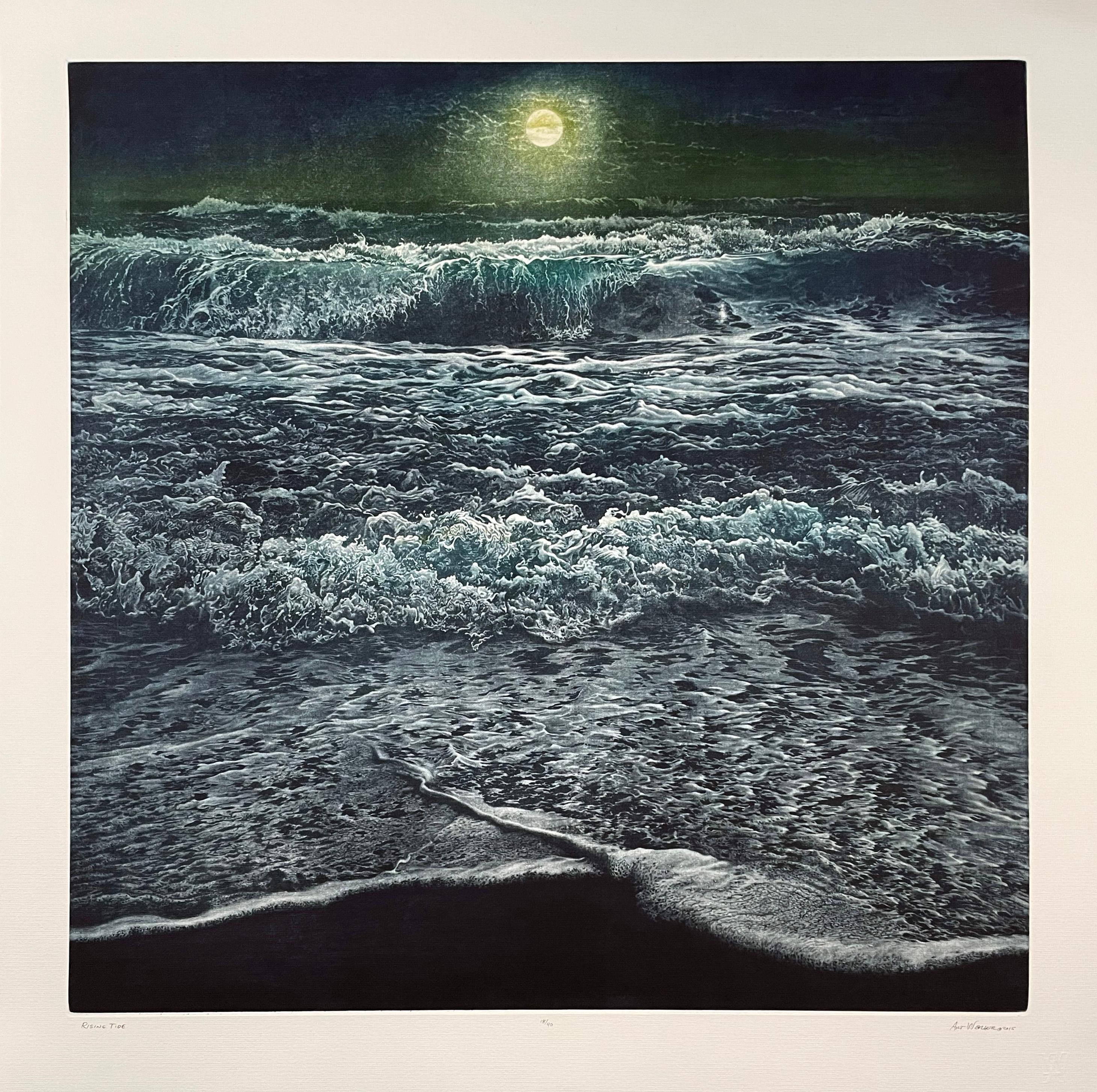 Rising Tide (color version) - Print by Art Werger
