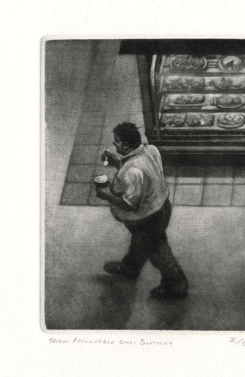 Seven Affordable Sins: Gluttony - Print by Art Werger