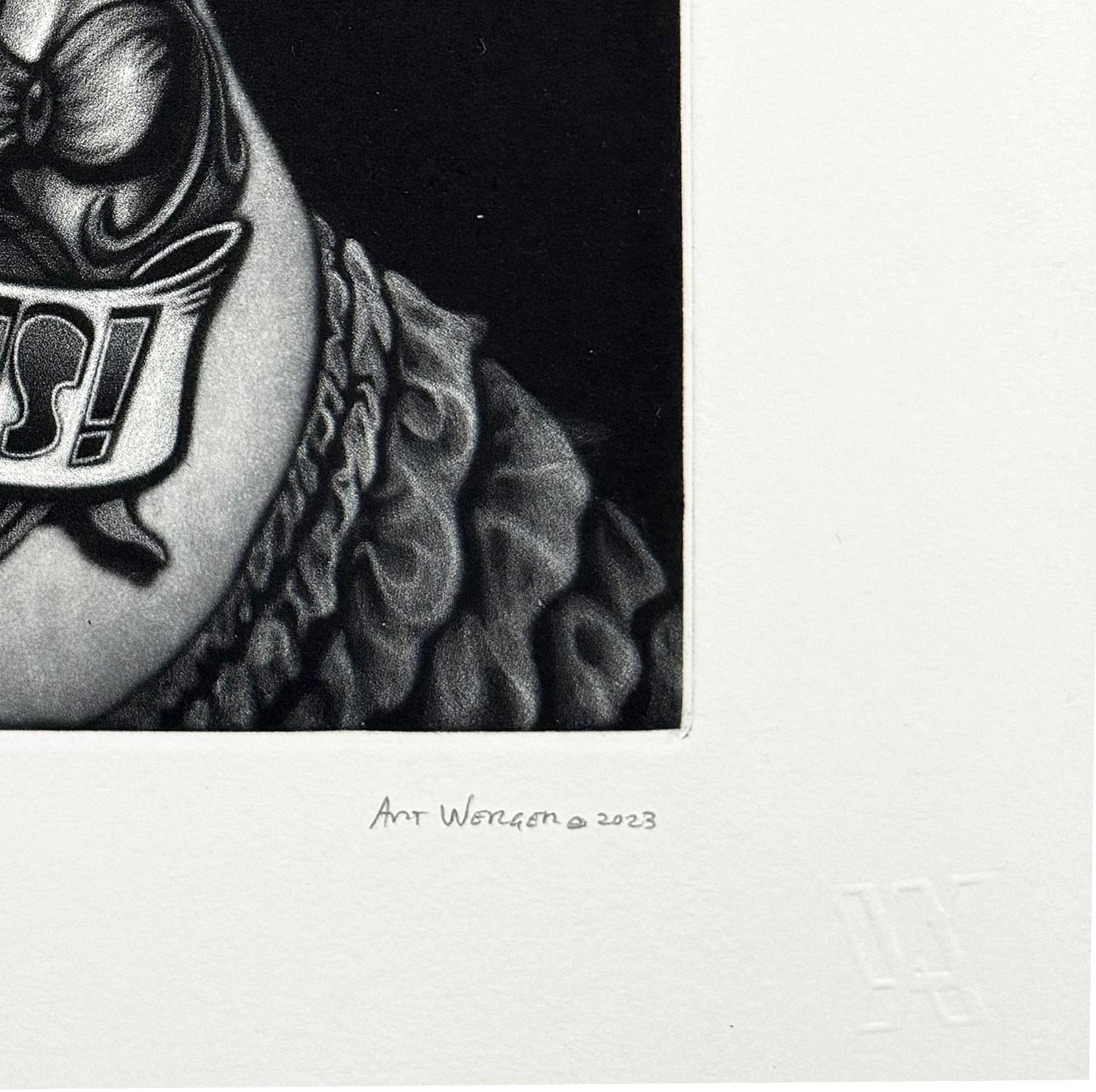Showcase (black and white), by Art Werger For Sale 4