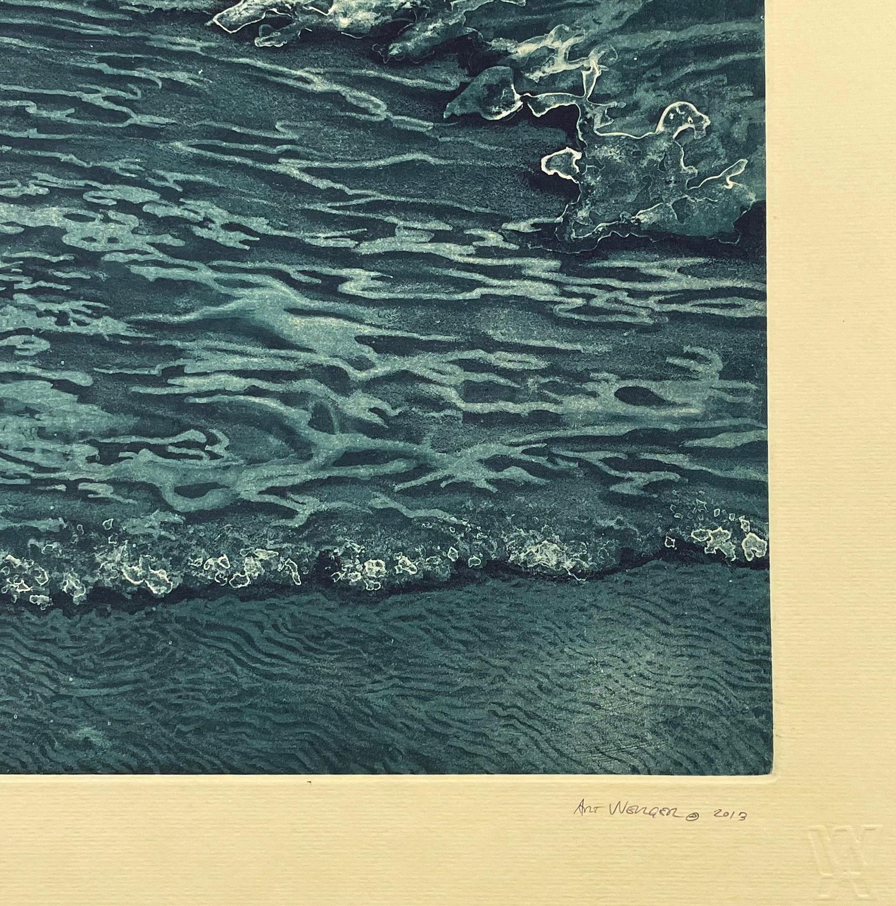 Storm Wave III - Contemporary Print by Art Werger