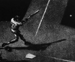 Swing (The swing of the bat from #27 a right handed hitter. Play Baseball!