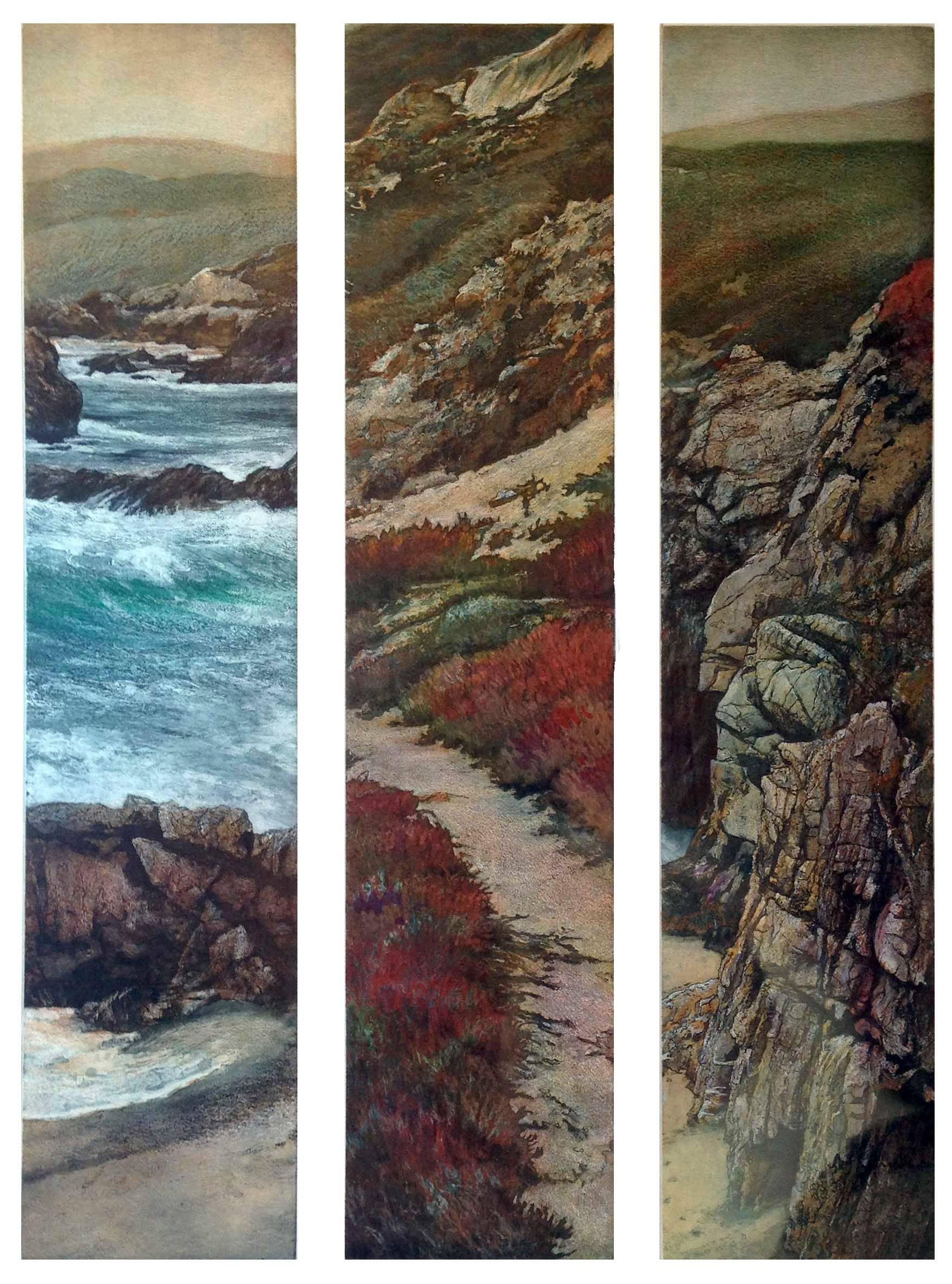 Landscape Print de Art Werger - El triple camino: el tiempo