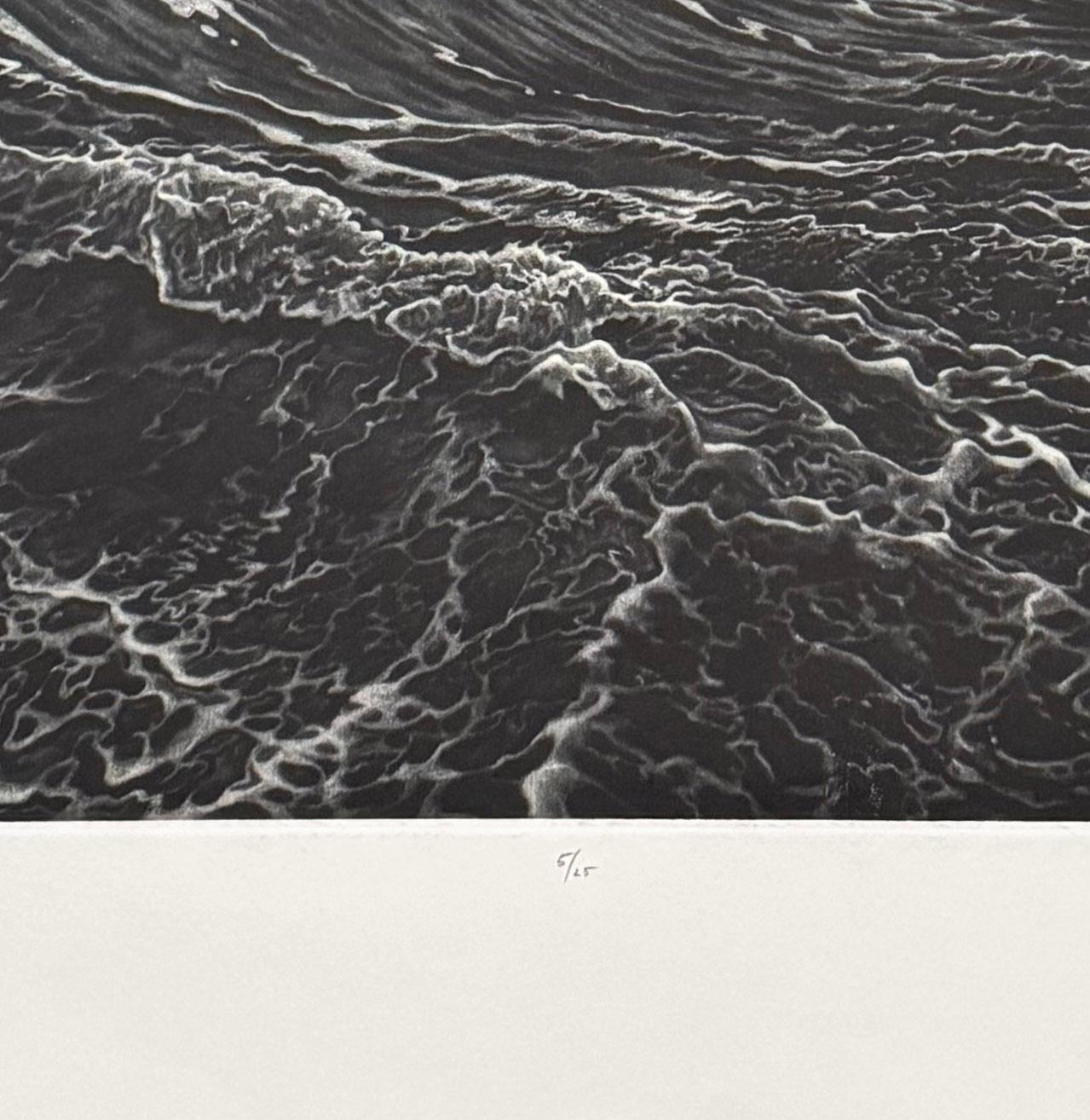 Turbulence (Schwarz-Weiß-Version), von Art Werger im Angebot 3