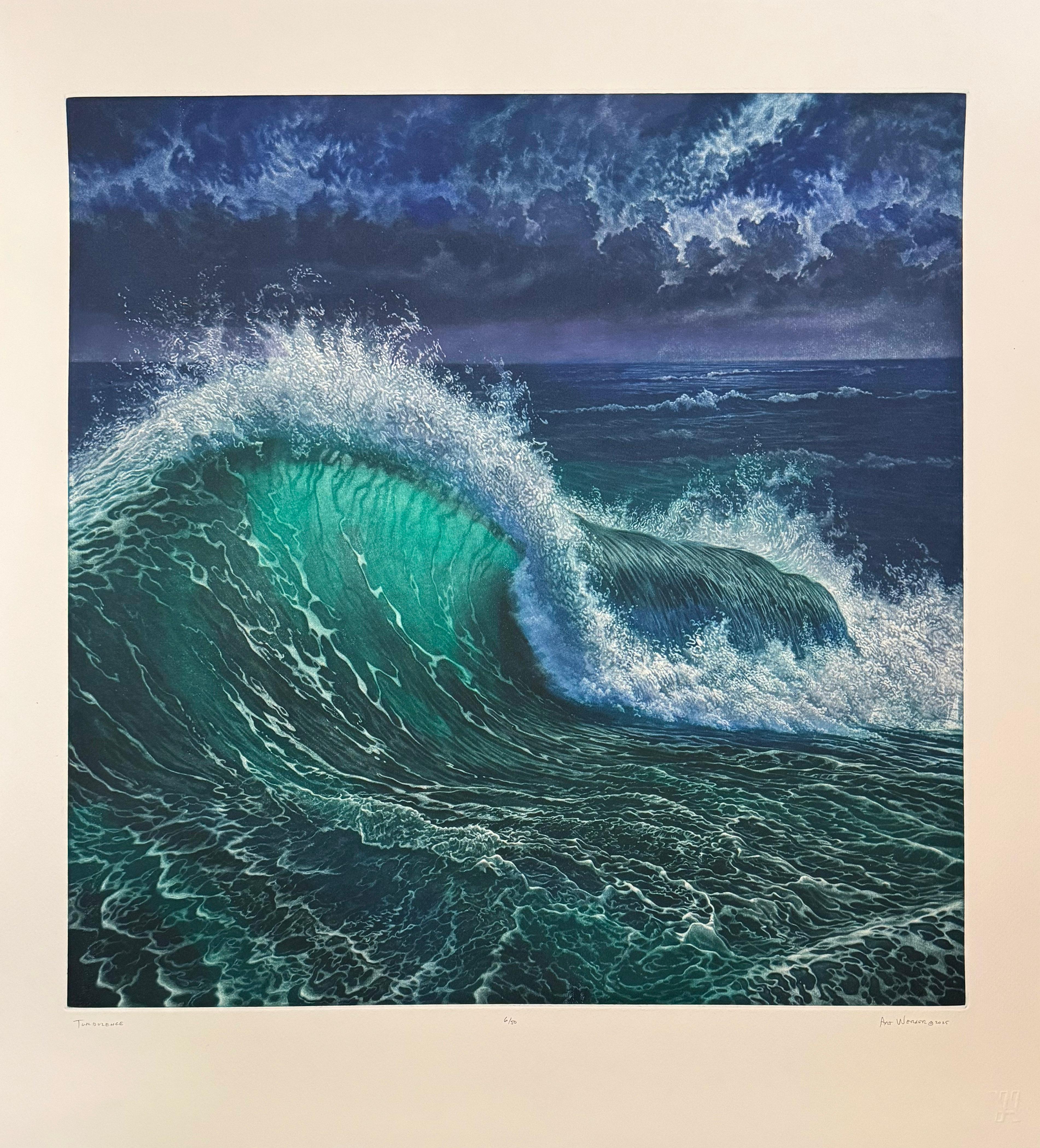 Turbulence (color version), by Art Werger For Sale 1