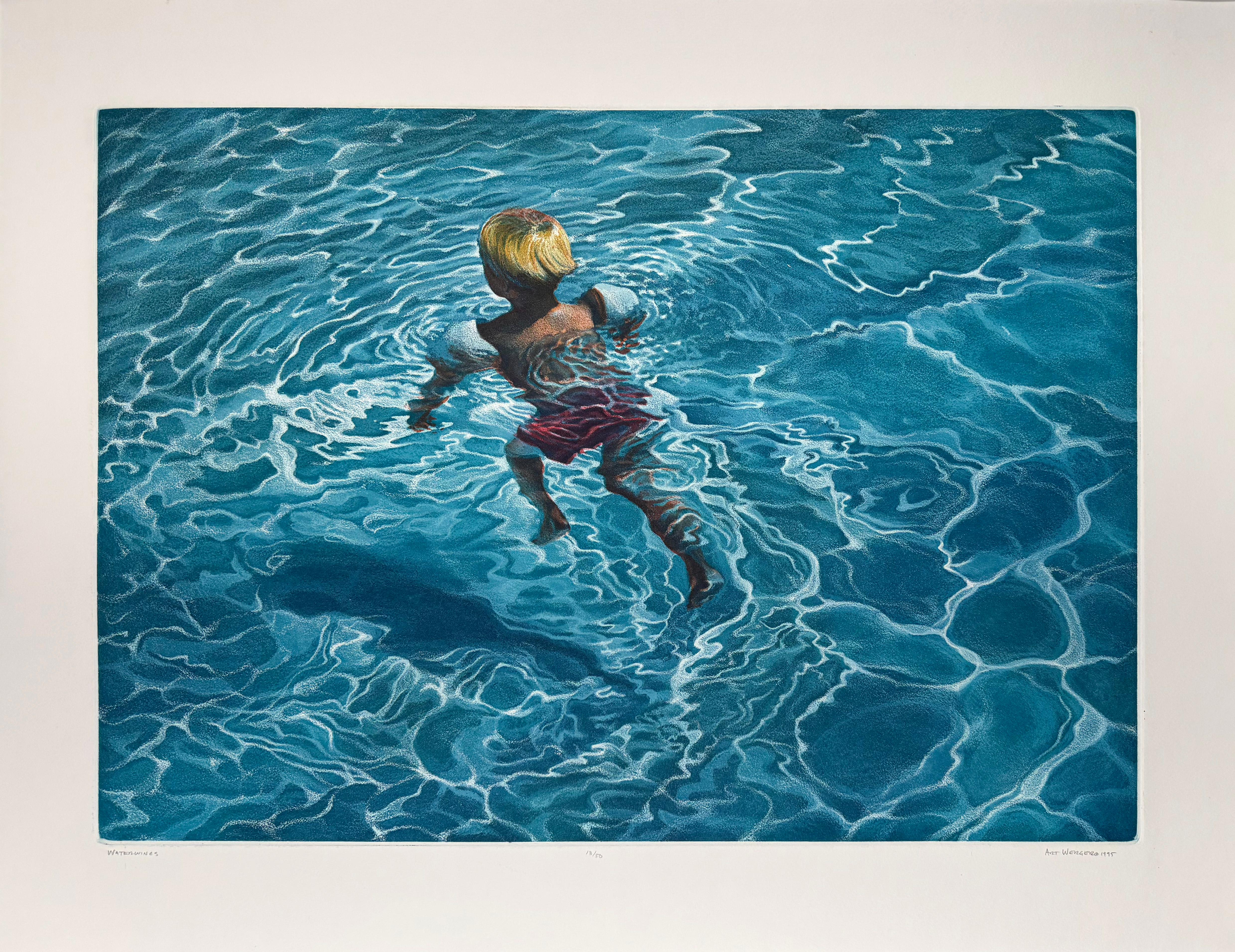Wasserschwingen, von Art Werger im Angebot 1