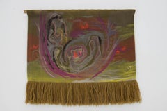 Art Wool Tapestry "Tropical Summer" by Věra Tošenovská, 1974