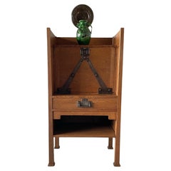 Arta & Crafts Oak Bureau By Liberty & Co