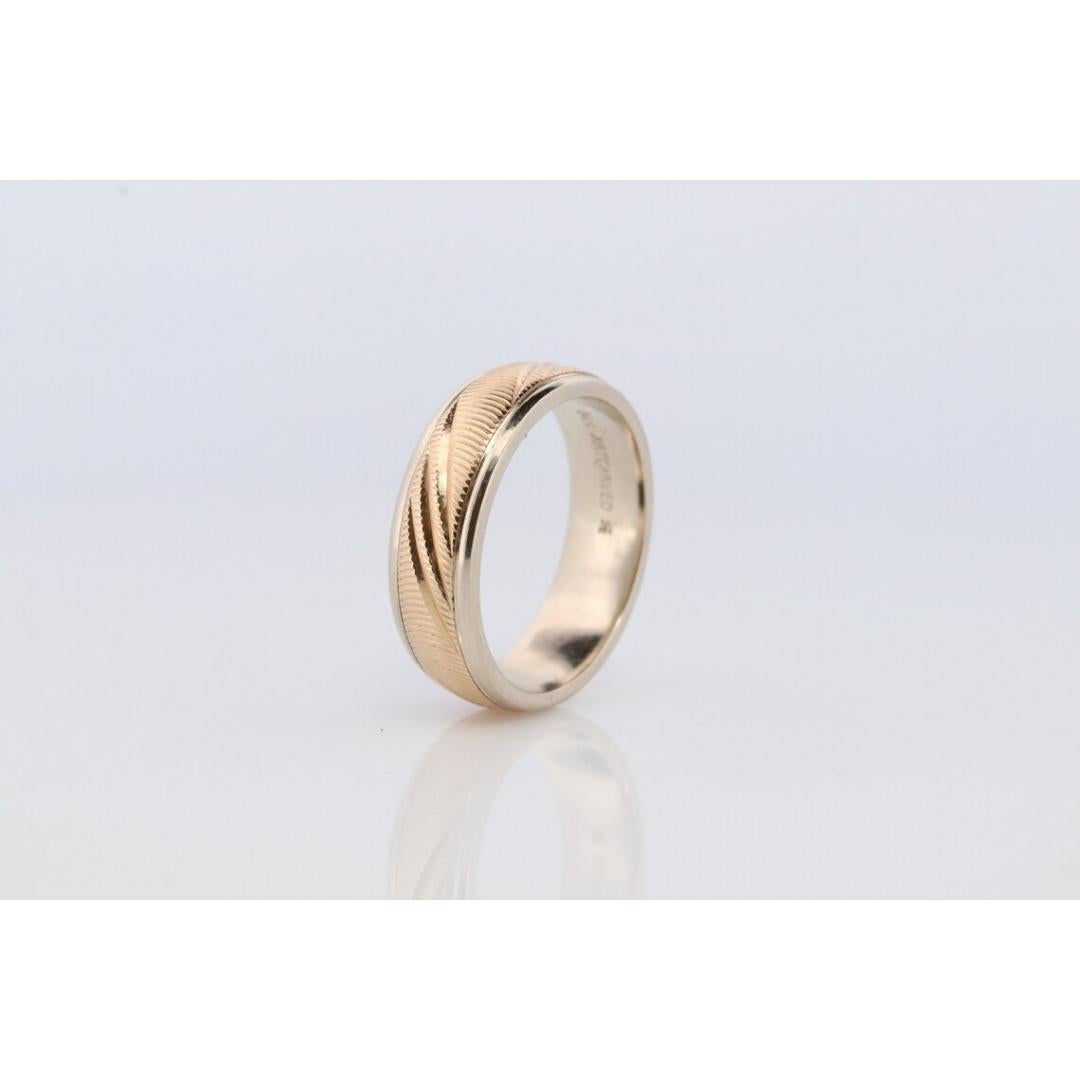 Women's ARTCARVED 14k Gold Comfort Wedding Band. JR Wood made Matte 14k Yellow Gold. For Sale