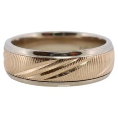 ARTCARVED 14k Gold Comfort Wedding Band. JR Wood made Matte 14k Yellow Gold.