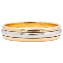 Artcarved 18K Gelbgold & Platin Hochzeitsband