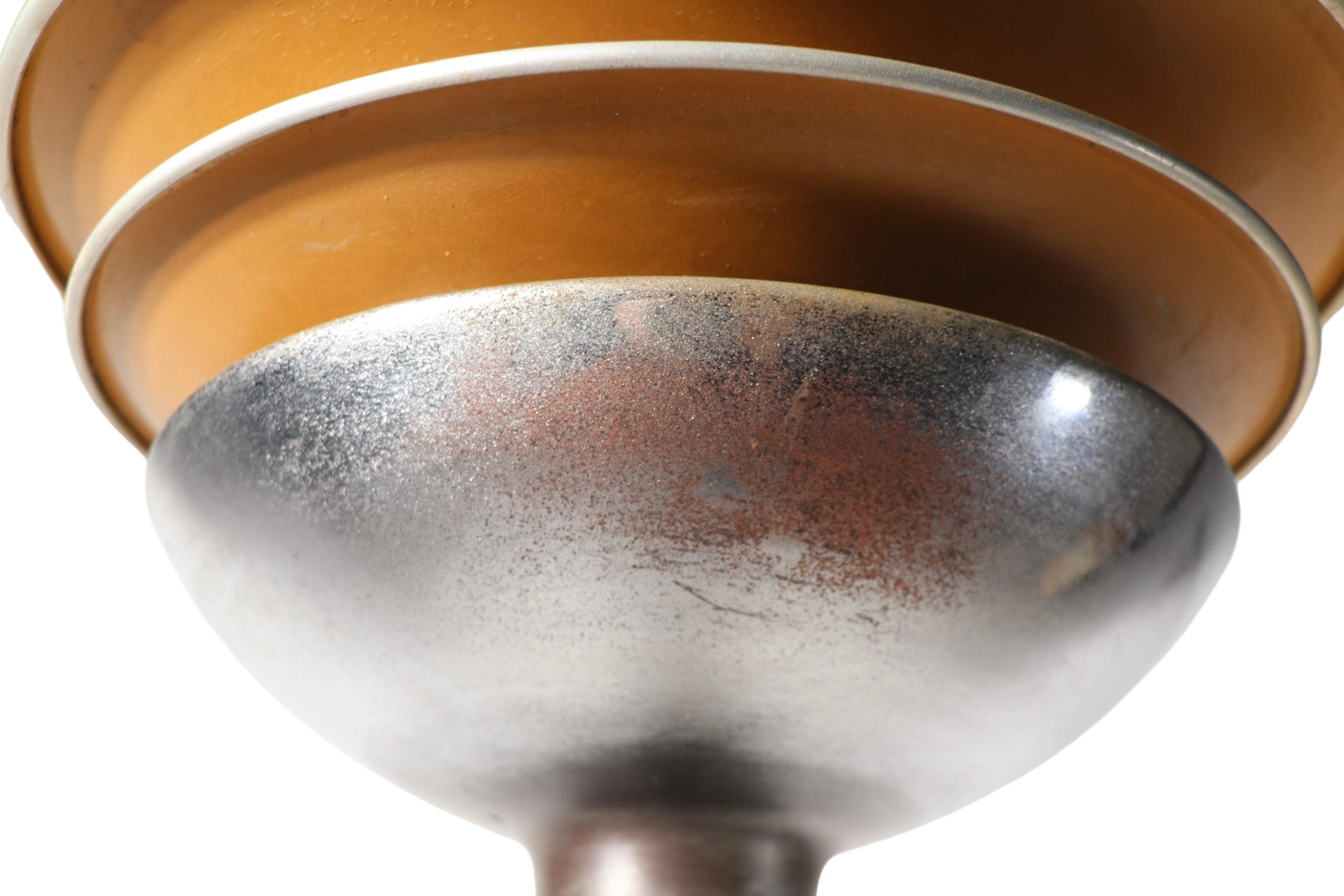 Art Deco Machine Age Torchiere  Stehlampe von Rohde für Mutual Sunset Lamp Co.  im Angebot 12