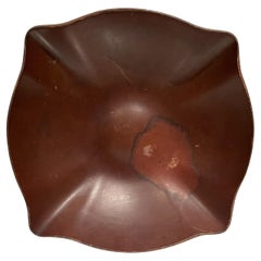 Arte Cuoio Cuenco de piel de silla de montar Acqua de Enrico Tonucci Italia