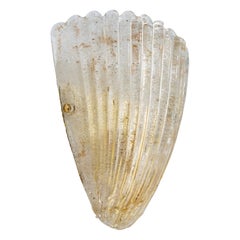 Arte Flash, Applique, Vetro, Ottone, Italia, anni '80