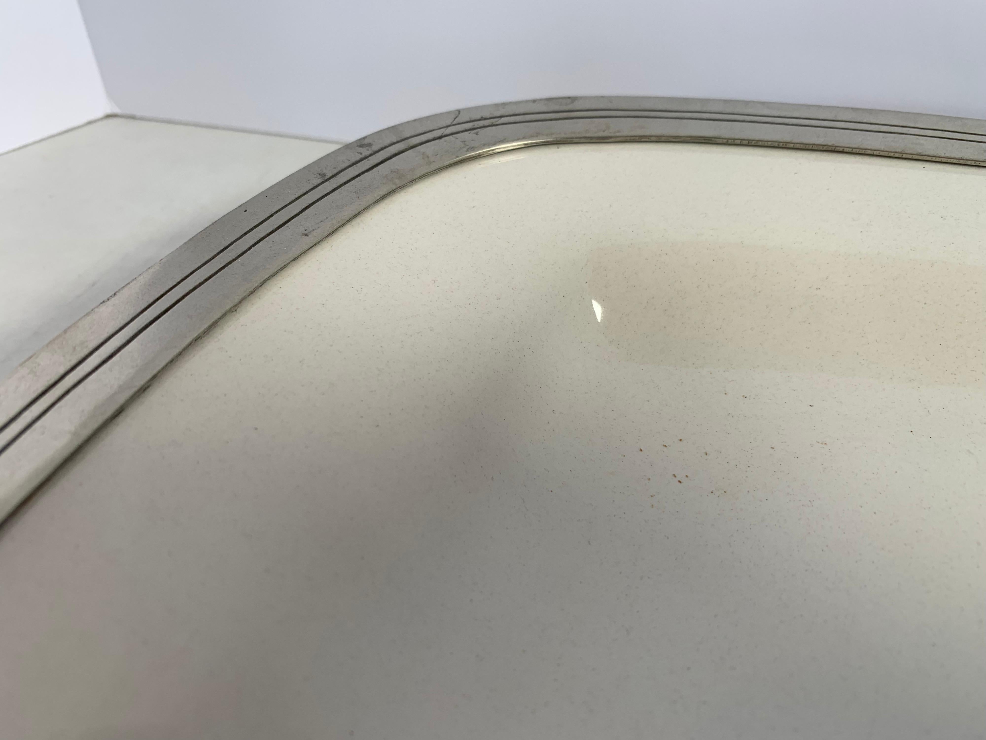 Arte Italica Made in Italy Large Platter with Silver Handles Serveware 3