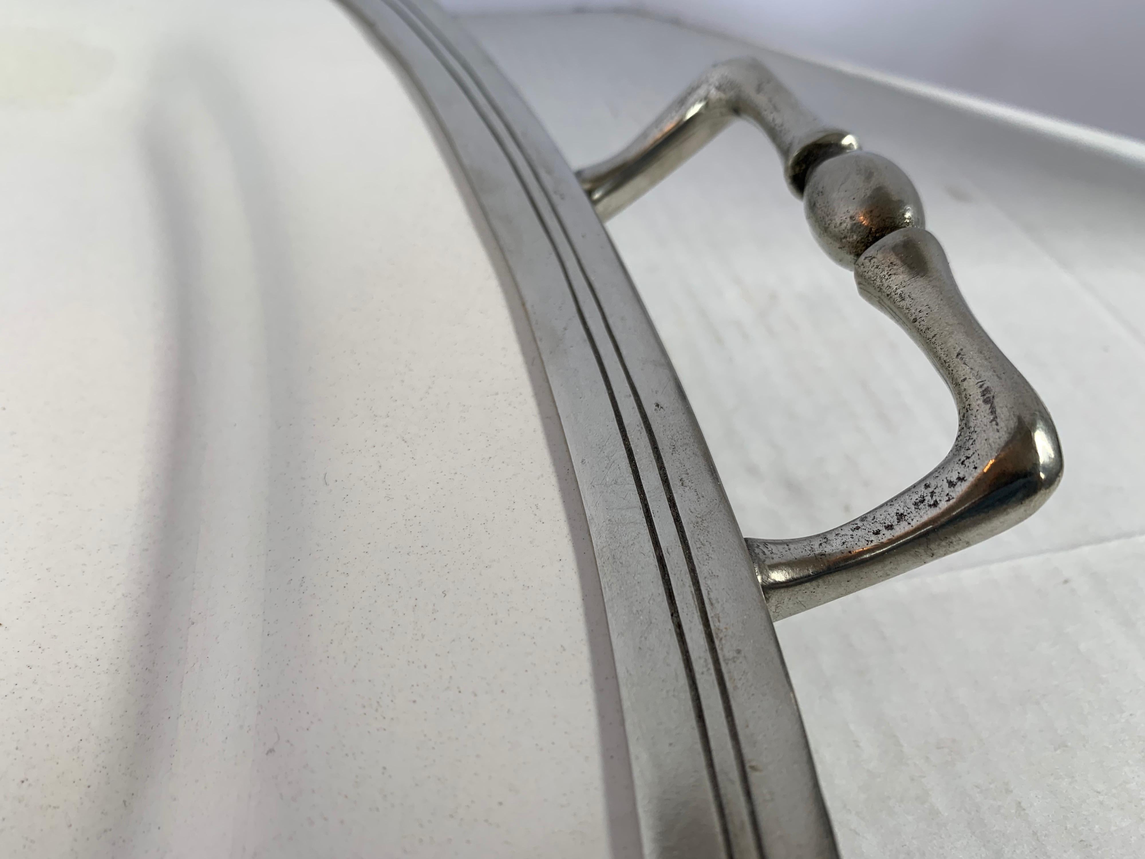Arte Italica Made in Italy Large Platter with Silver Handles Serveware 4