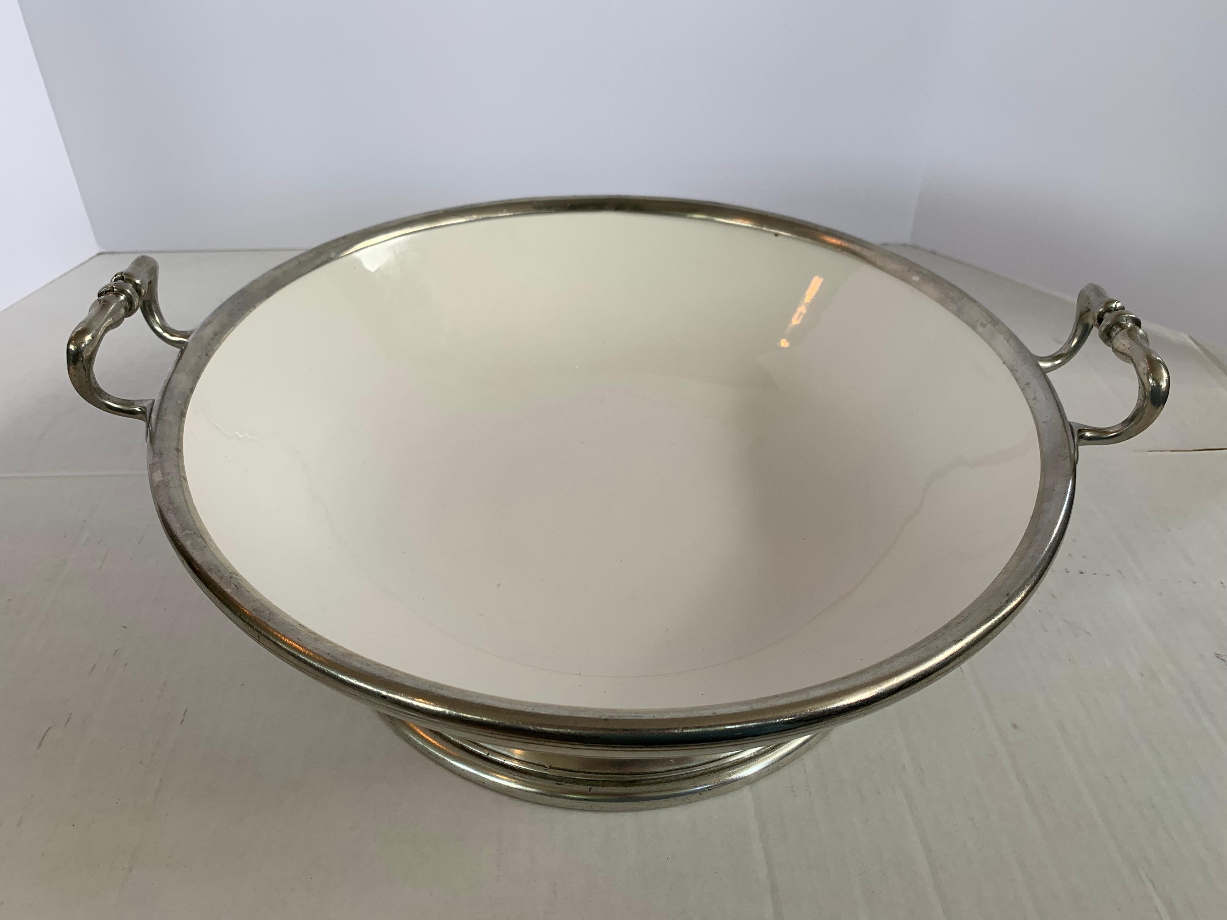Arte Italica Made in Italy Large Serving Bowl Serveware In Good Condition In West Hartford, CT