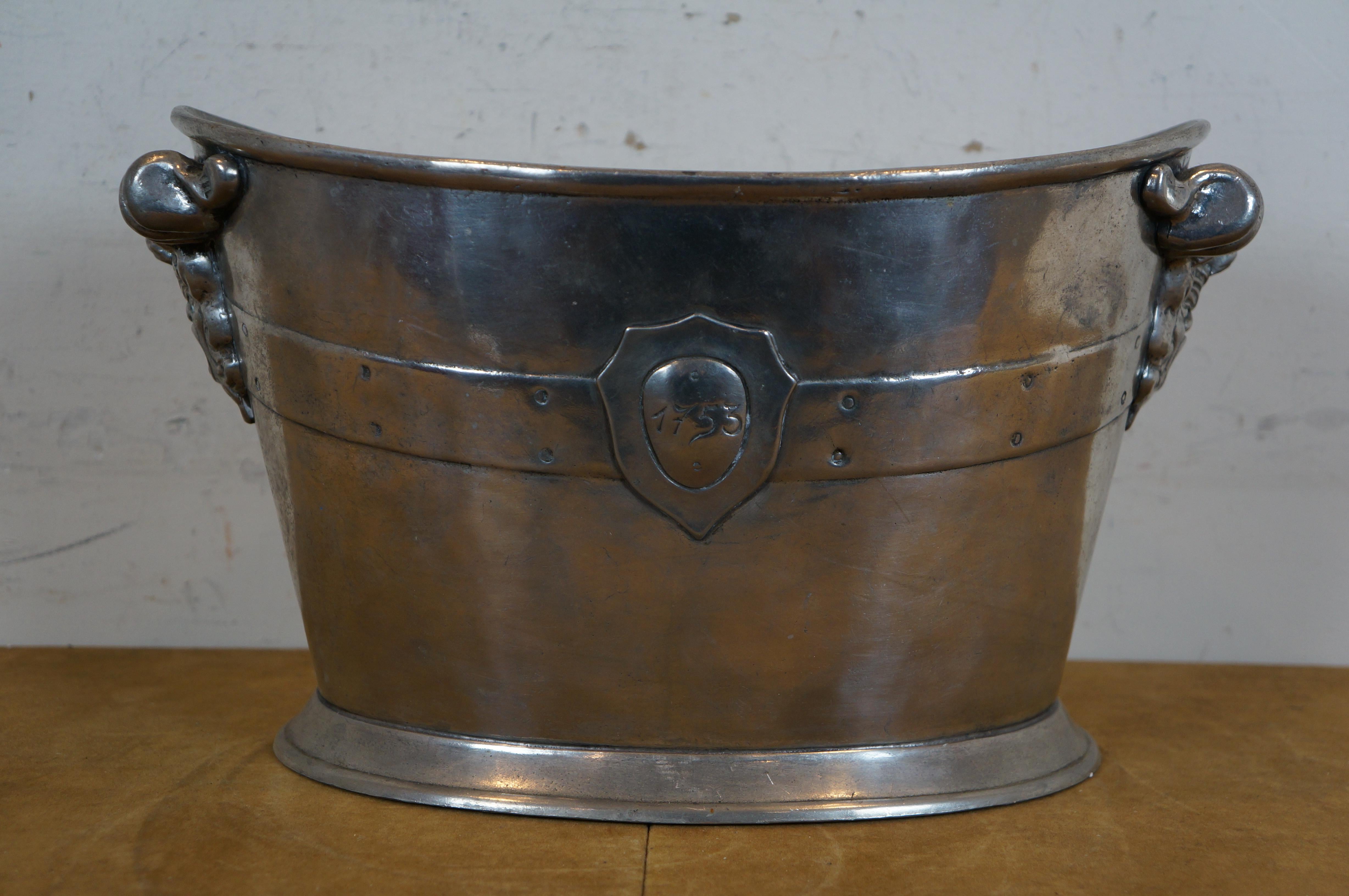 Arte Italica Pewter Bacchus Dionysus Ice Bucket Wine Champagne Chiller 15