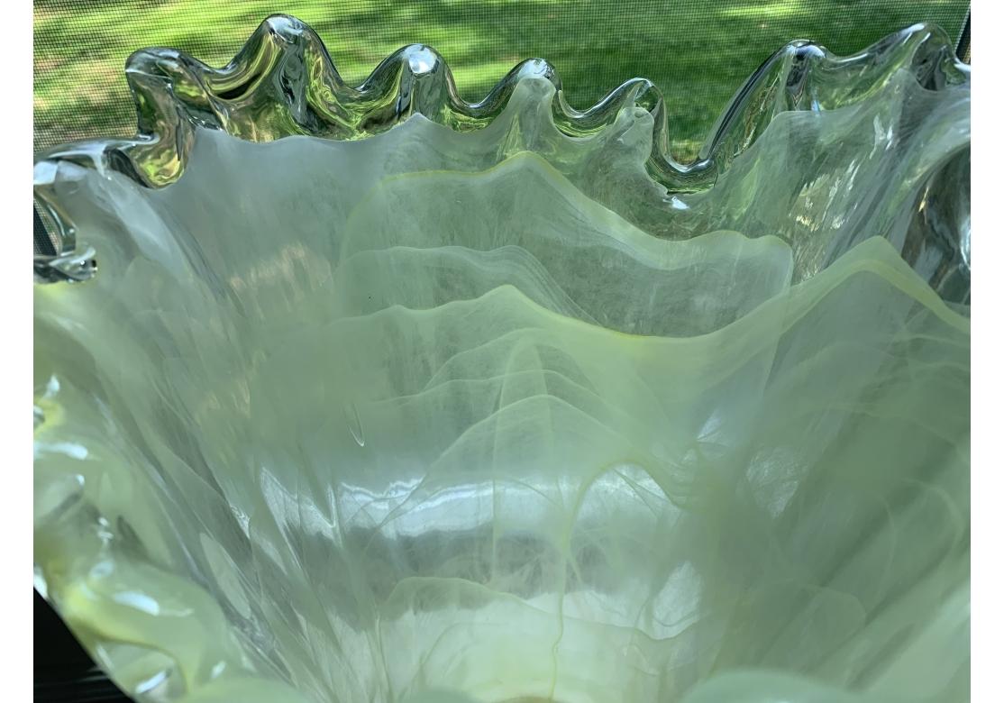 Vaso grande in vetro artistico Arte Murano in vendita 2