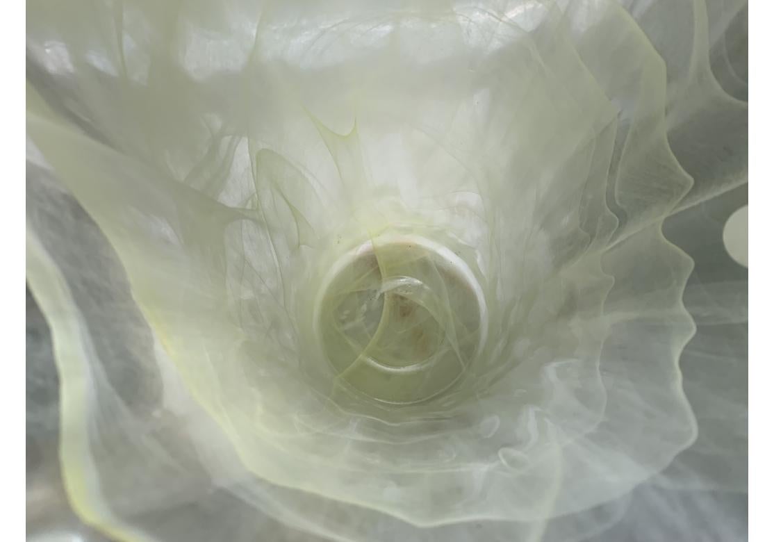 Vaso grande in vetro artistico Arte Murano in vendita 3