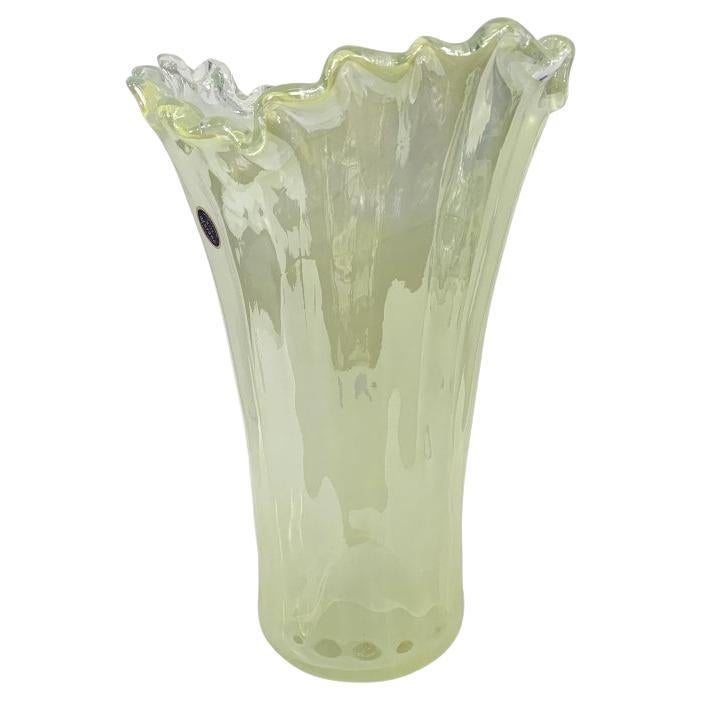Vaso grande in vetro artistico Arte Murano