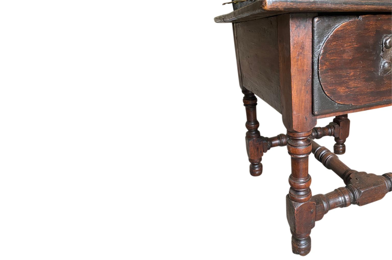 Arte Populaire French 18th Century Side Table For Sale 1