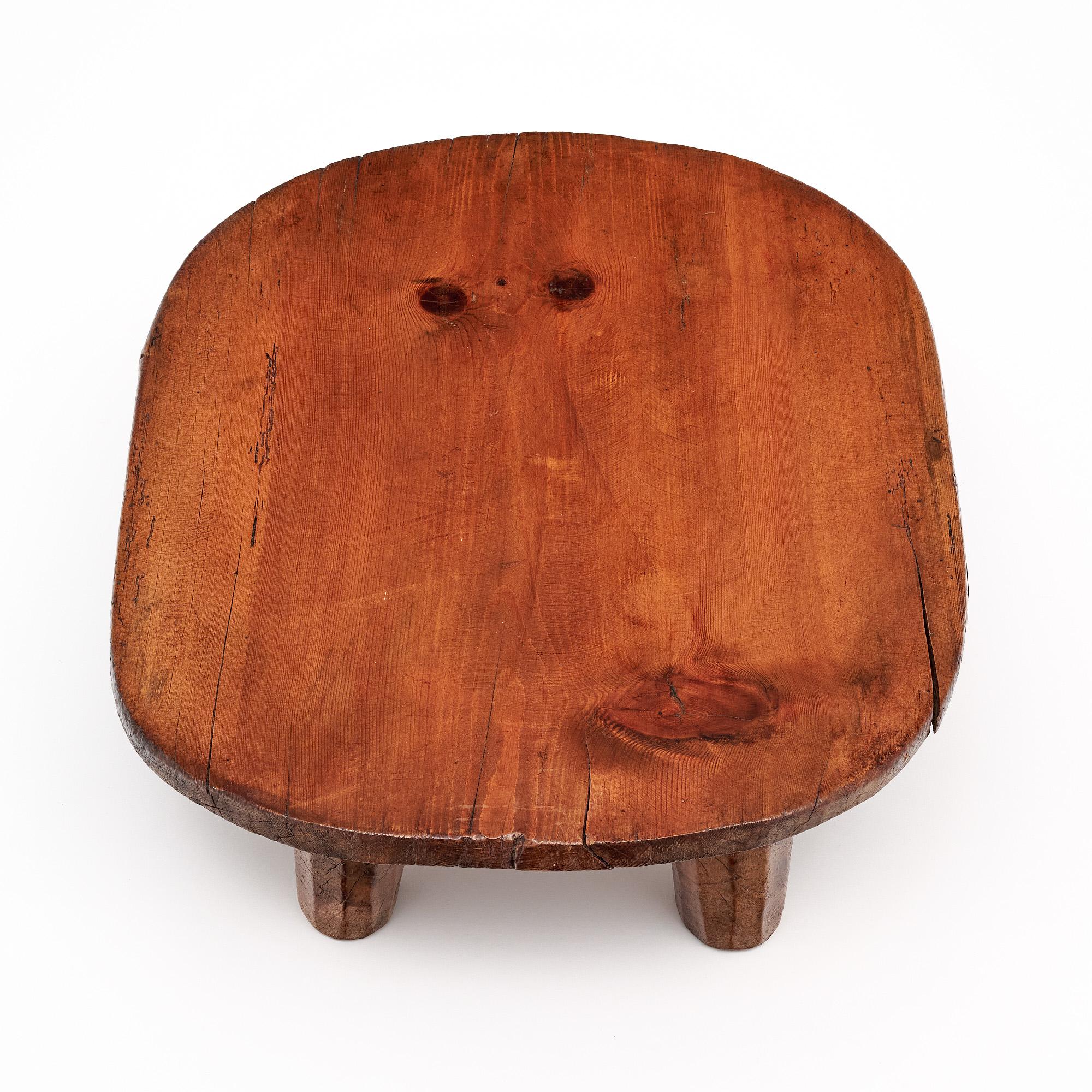 Arte Povera Italienischer Antiker Niedriger Tisch im Angebot 2