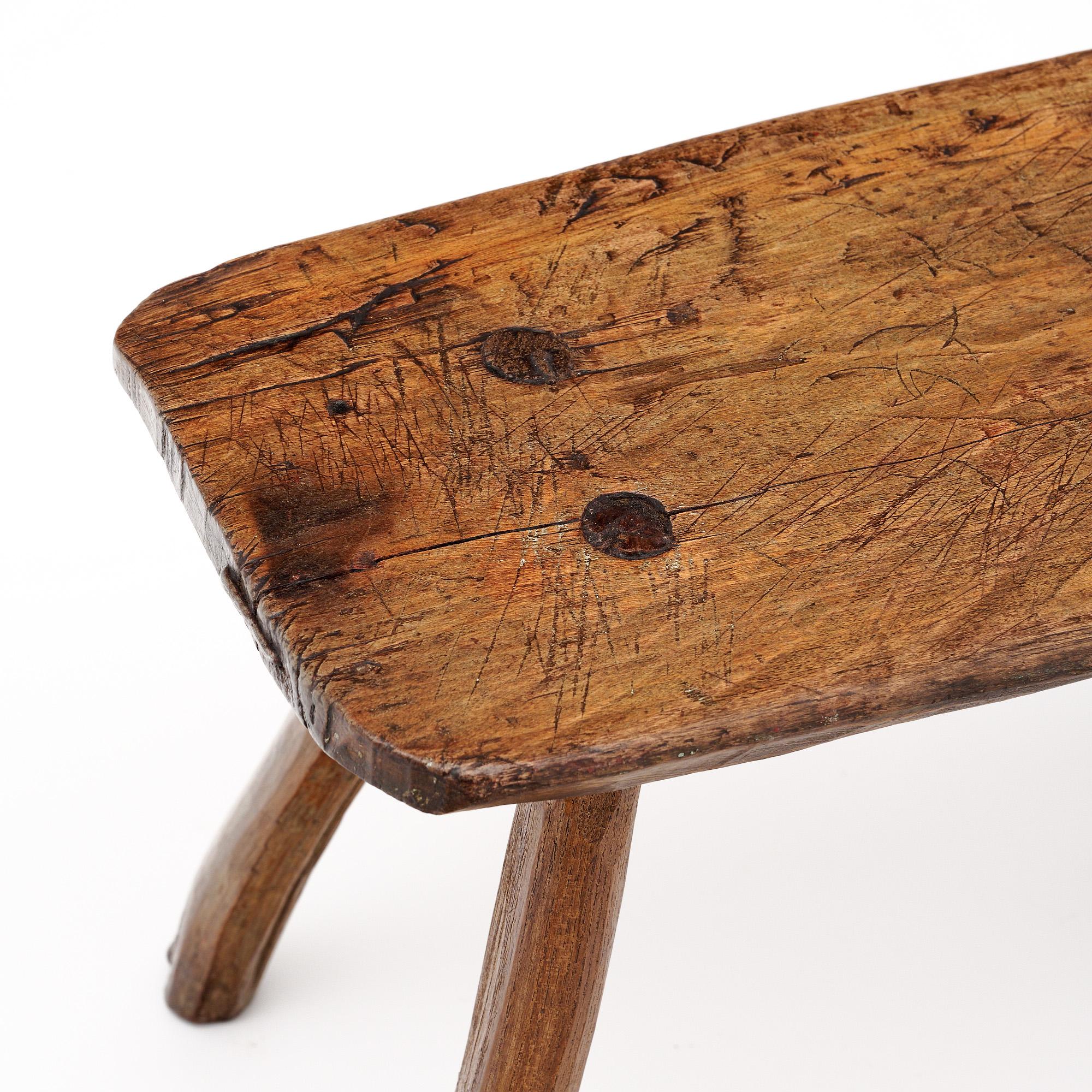 Taburete antiguo italiano Arte Povera en Bueno estado para la venta en Austin, TX